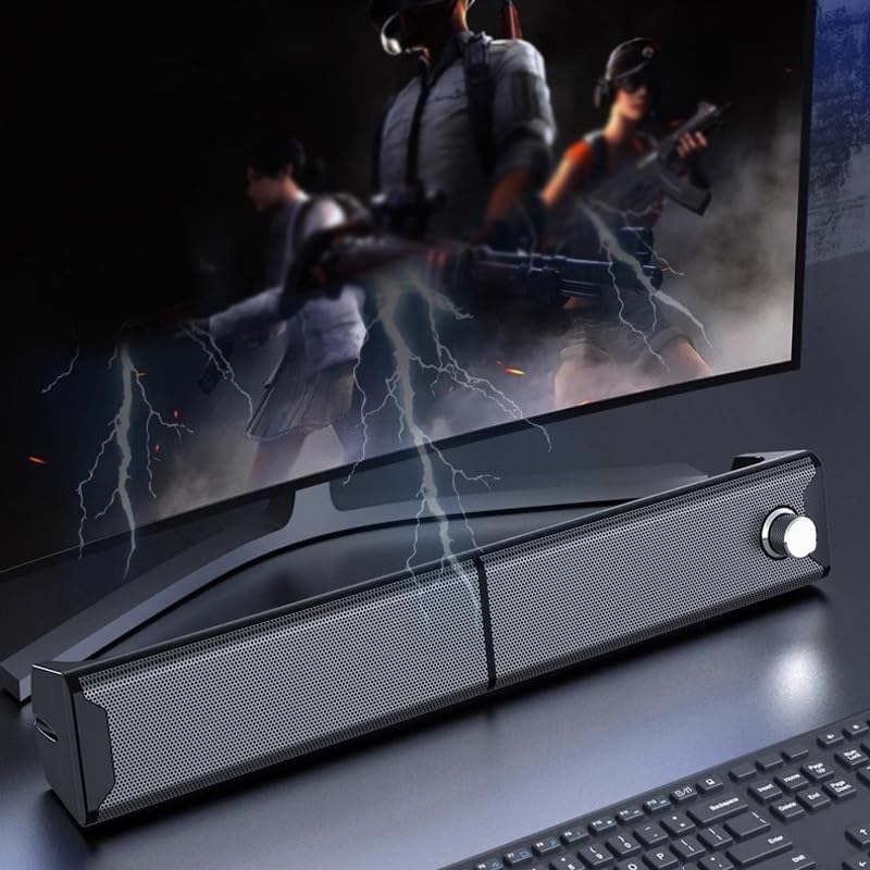 Computer Audio Desktop Home Laptop Desktop Mini External Wired Small Speaker Subwoofer Detachable