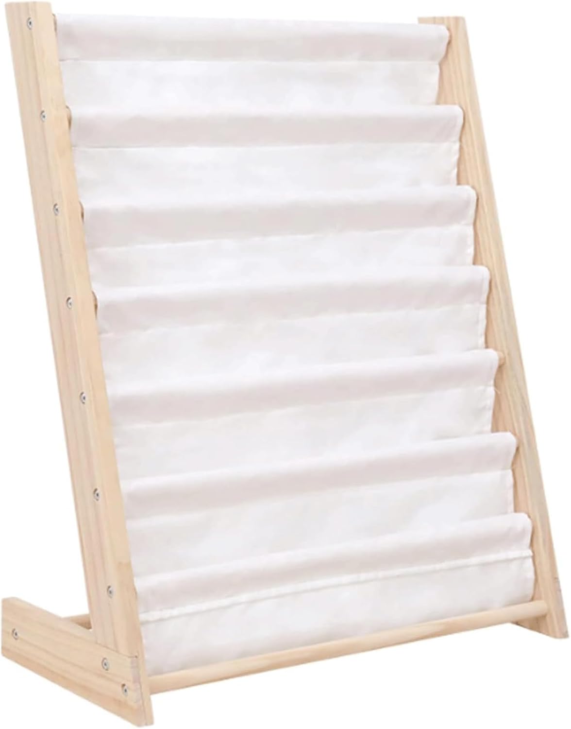 Bookshelf Solid Wood Standing Bookcase Multi-Tiers Book Rack for Children's Room Nursery Book Shelf Simple Bookshelves