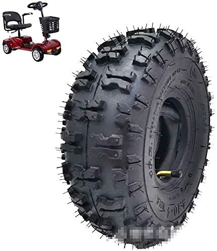 Wear-Resistant Off-Road Pneumatic TiresDeepen The Anti-Skid PatternSuitable for Scooter/Tool cart Tire Accessories