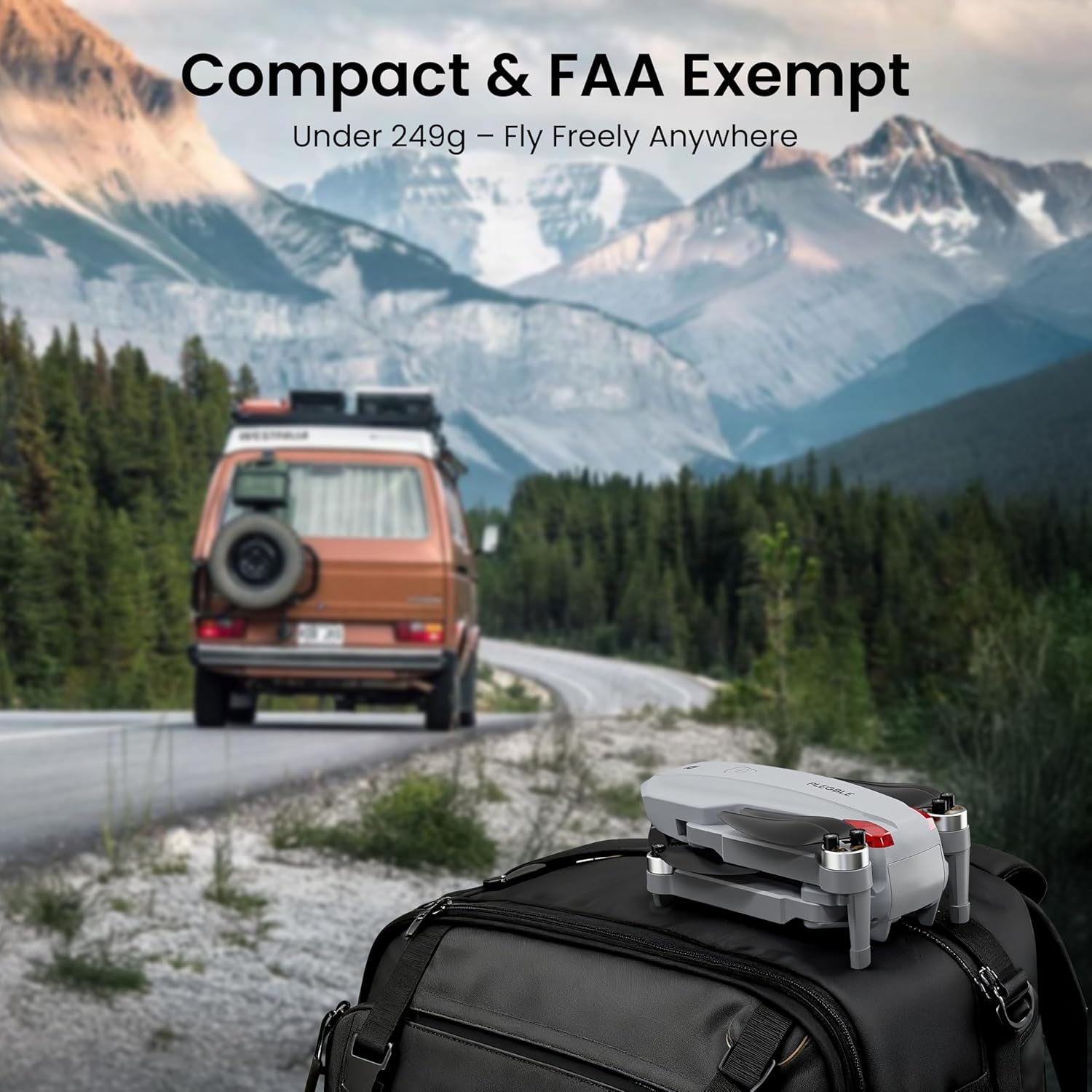 Drone with EIS 4K Camera for Adults, GPS Drone with 5.0