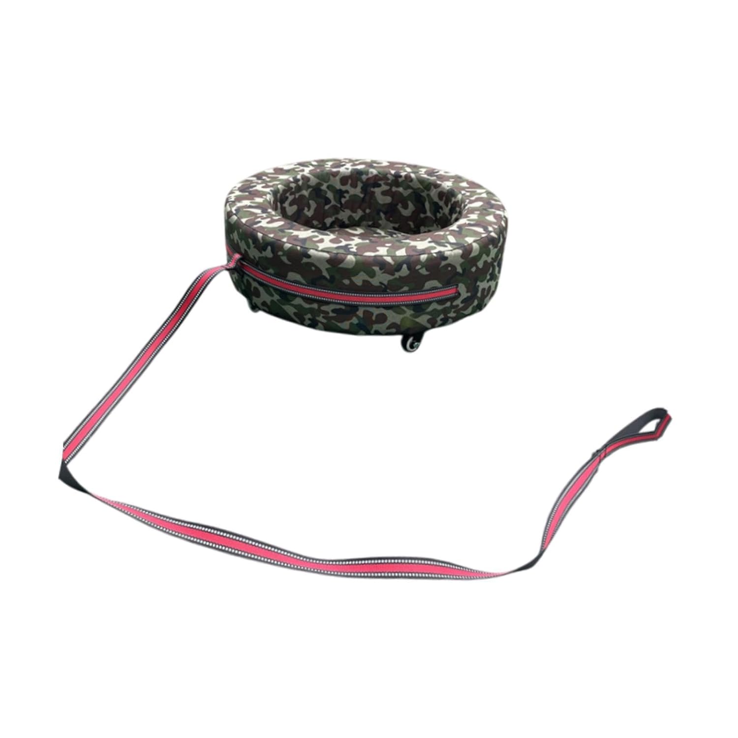 Kids Hand Pulled Cart Interactive Toy Sensory Training Children's Soft Tire Cart for Outdoor