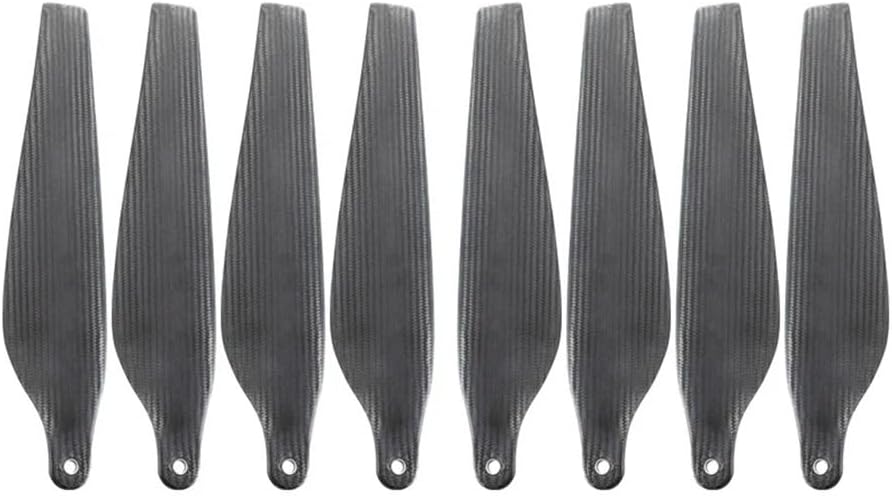 TQ-34711 Reinforced 34-Inch Carbon Folding Propellers (CW/CCW Set) for X9 Power Systems, Industrial Drone Rotor Components(4pcs CW and 4pcs CCW)