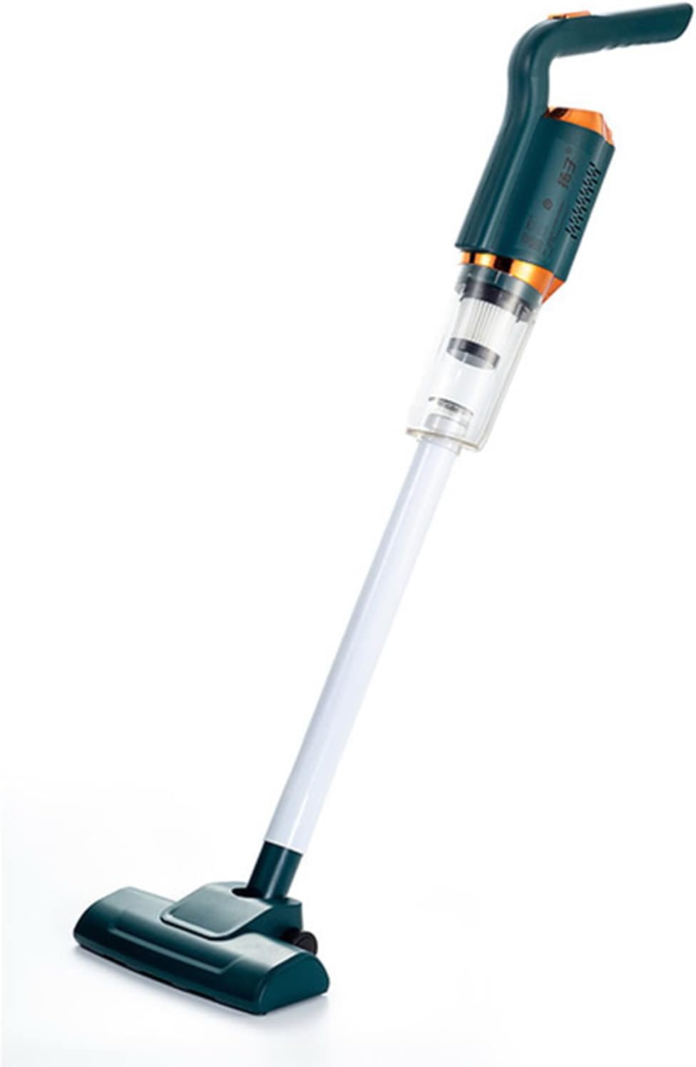 WAGNUS Handheld Vacuum Cleaner 600W Powerful Suction Stick Vacuum Cleaner Cordless Light Weight Handheld Carpet Cleaner, Portable Ash Vacuum for Home Car,Green