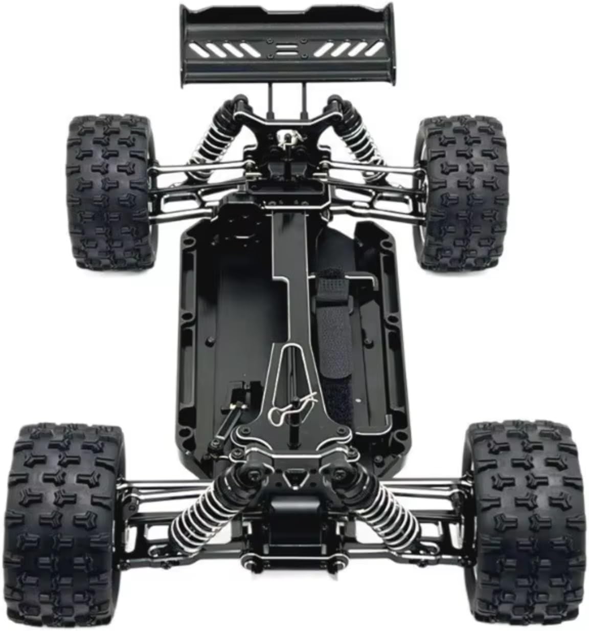 Models Upgrades Parts For WLtoys 124016 124017 124018 124019 124007 Metal Frame Suitable RC Car Upgrade Accessories Parts(Black)