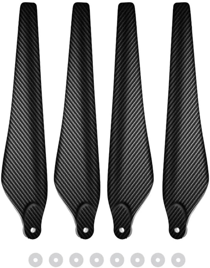 GF-3390F Reinforced 33-Inch Carbon Folding Propellers (CW/CCW Set) for T10 / T16 T20 Systems, Industrial Drone Rotor Components(2pcs CW and 2pcs CCW)