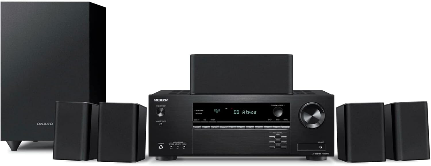 Onkyo HT-S3910 Home Audio Theater Receiver and Speaker Package