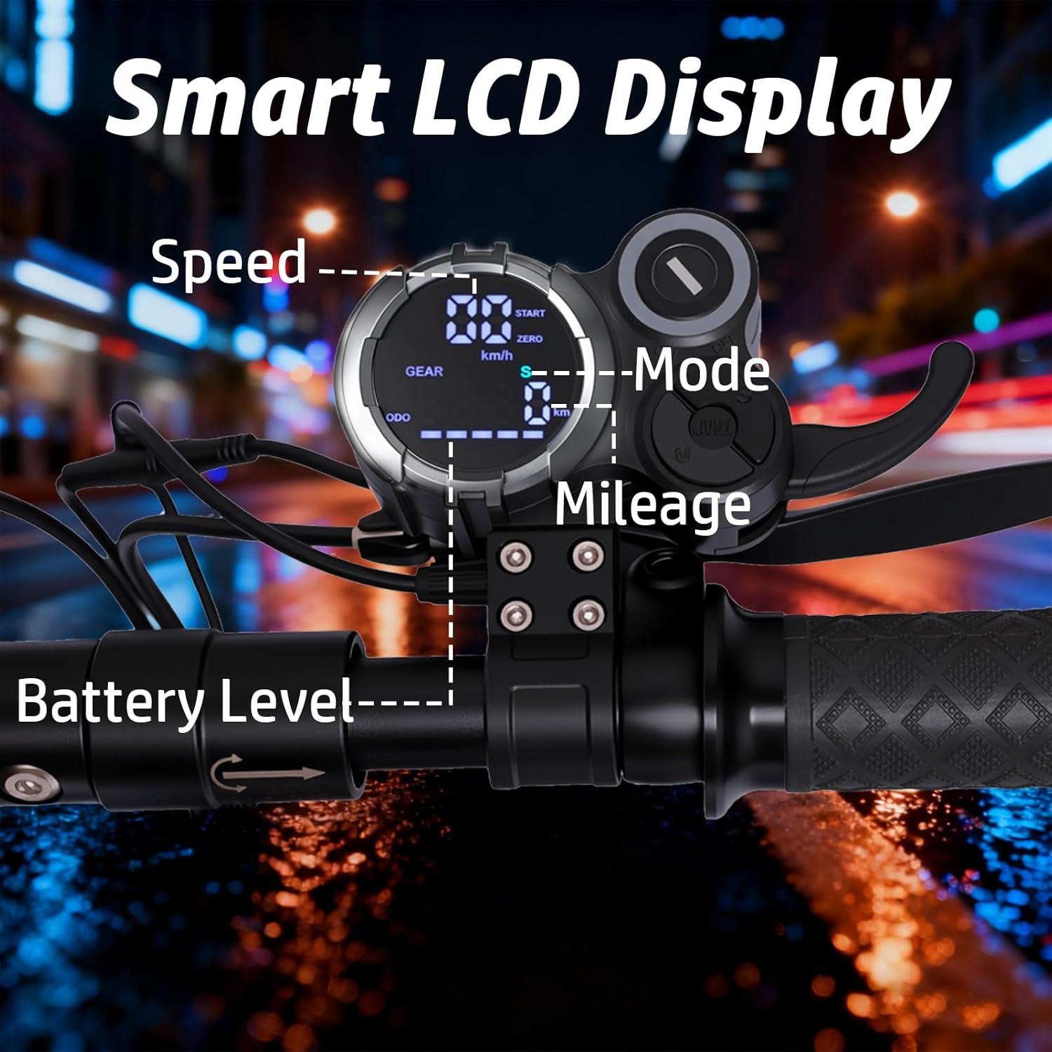 Electric Scooter Adults, 34 Mph Max Speed, 11