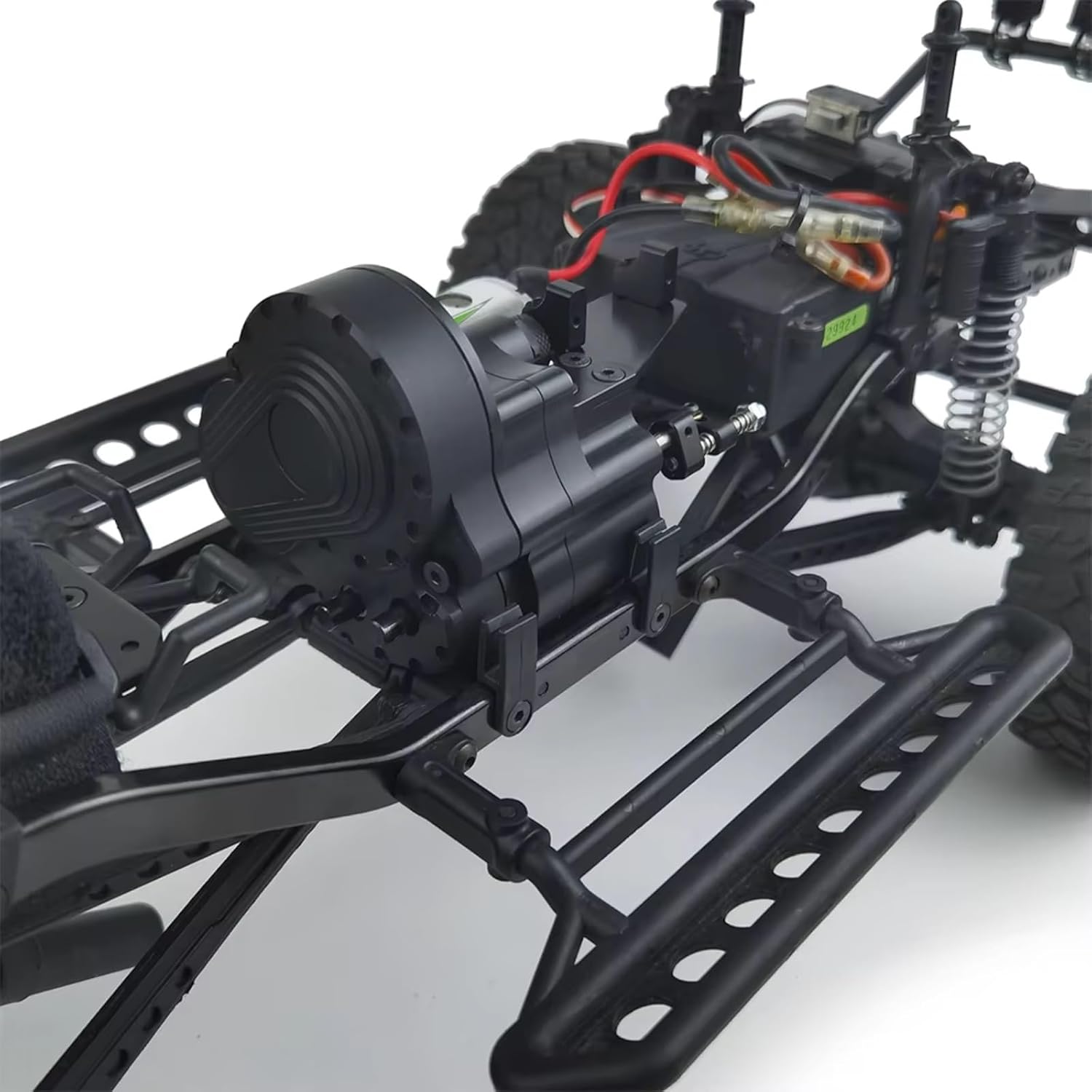 RC Gearboxes For Axial For SCX10 For Wrangler For Wraith 90048 1:10 Reverse Gearbox With Transmission Belt 2 Speeds RC Crawler Car Upgrade Parts