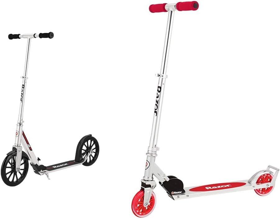 Razor A6 Kick Scooter for Kids Ages 8+ - Extra-Tall Handlebars & Longer Deck, 10
