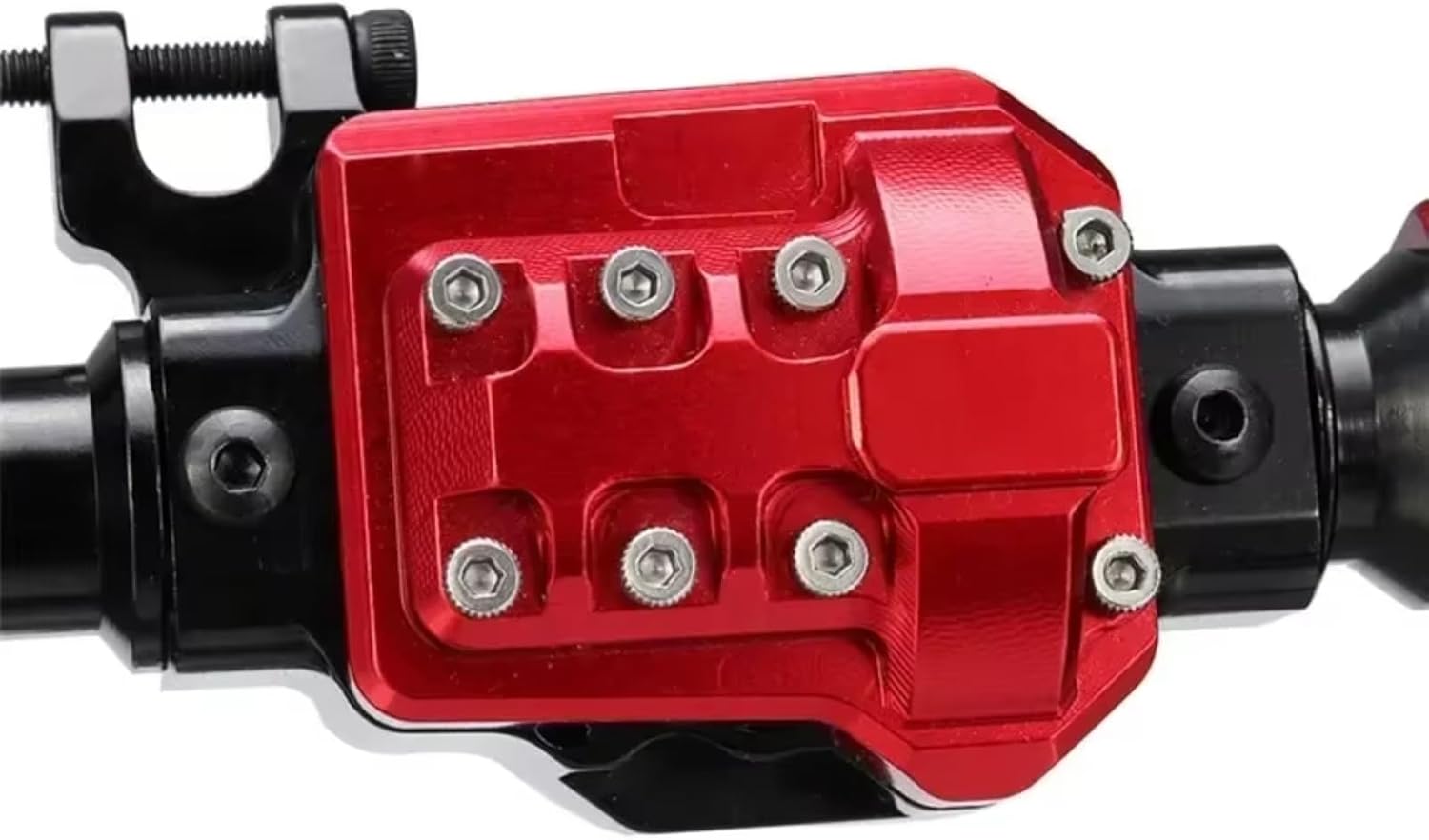 Compatible with Trxs for TRX-4 for Defender for Bronco G500 1/10 RC CRA Upgrade Parts Aluminum Portal Axle Housing RC Assortment(Red)