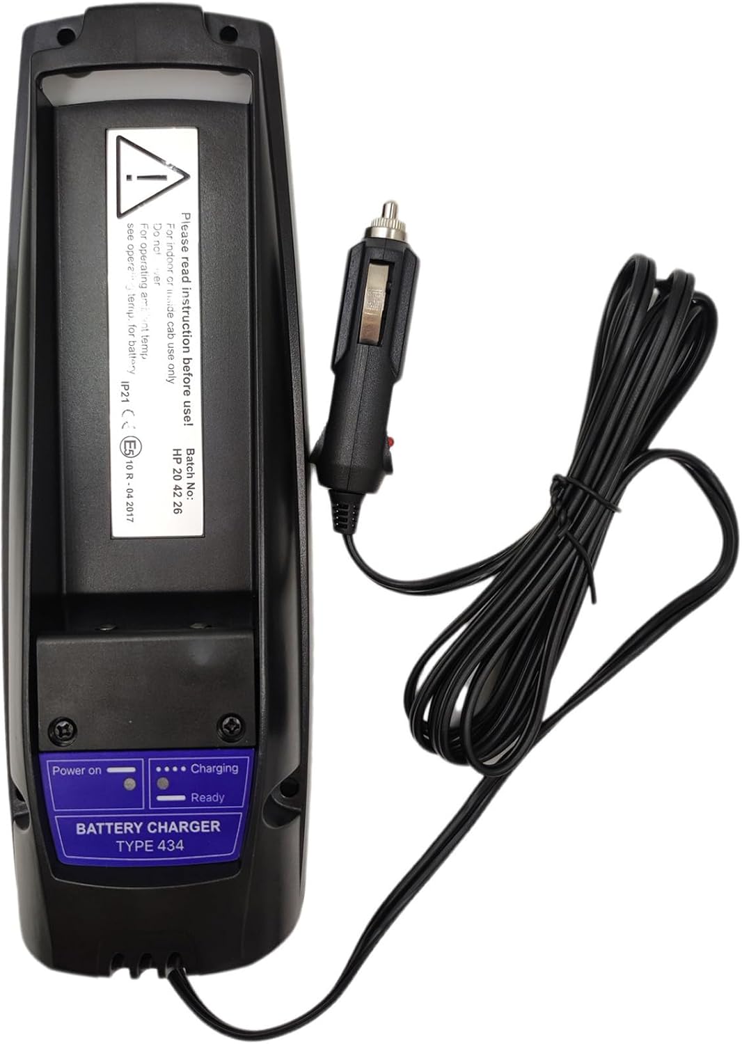DC 10-35V Scanreco Type 434 Battery Charger for 7.2V SCANRECO 592 593 590 960 RC400 EEA2512 RSC7220 Battery (Car Charger)