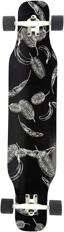 Maple Wooden Professional Longboard Anti Skid Deck Four Wheel Sports Skateboard for Teenager Beginner