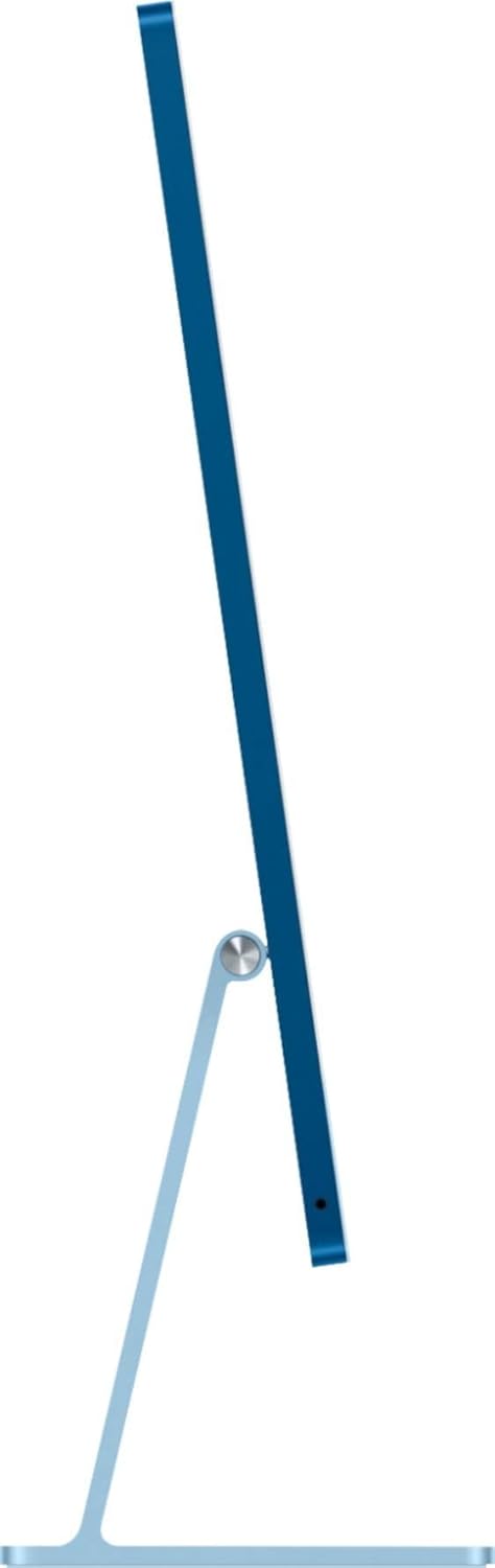 Apple Early-2021 iMac with Apple M1 Chip with 8-core CPU, 24-inch, 16GB Memory, 512GB Storage, Blue (Renewed)