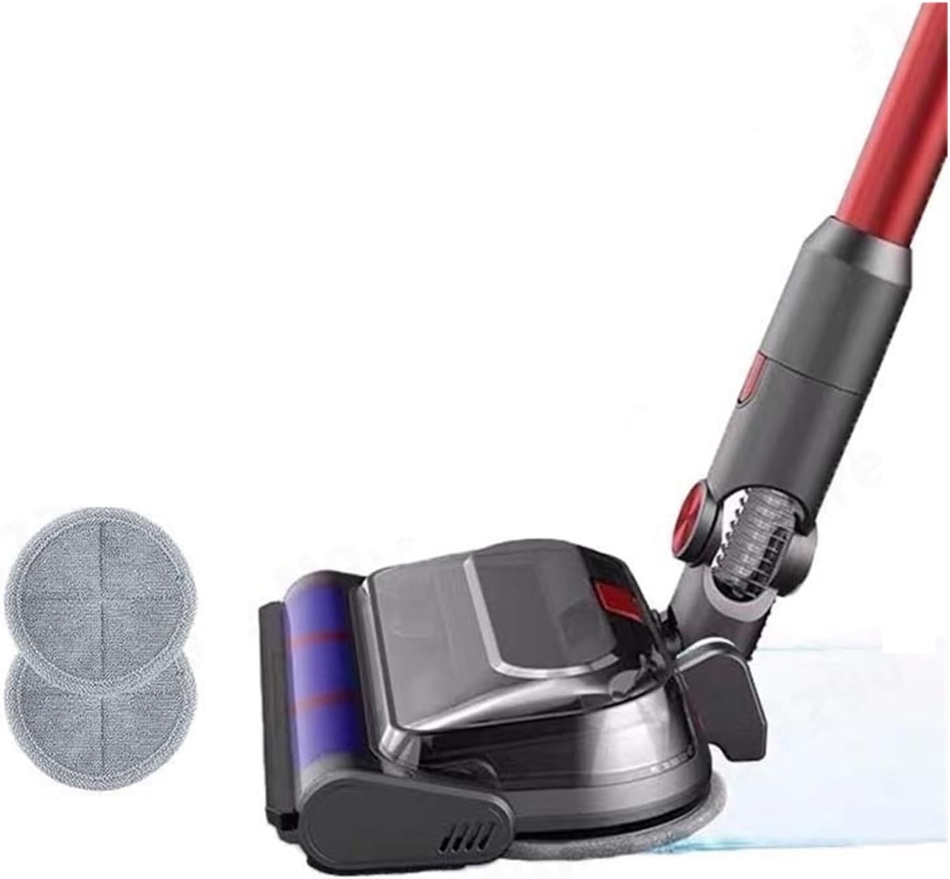 Vacuum Cleaner Mopping Attachment Immaculate Spare Parts Brush with Water Tank Mop Accessories,Compatible for Dyson, V7 V8 V10 V11 V15