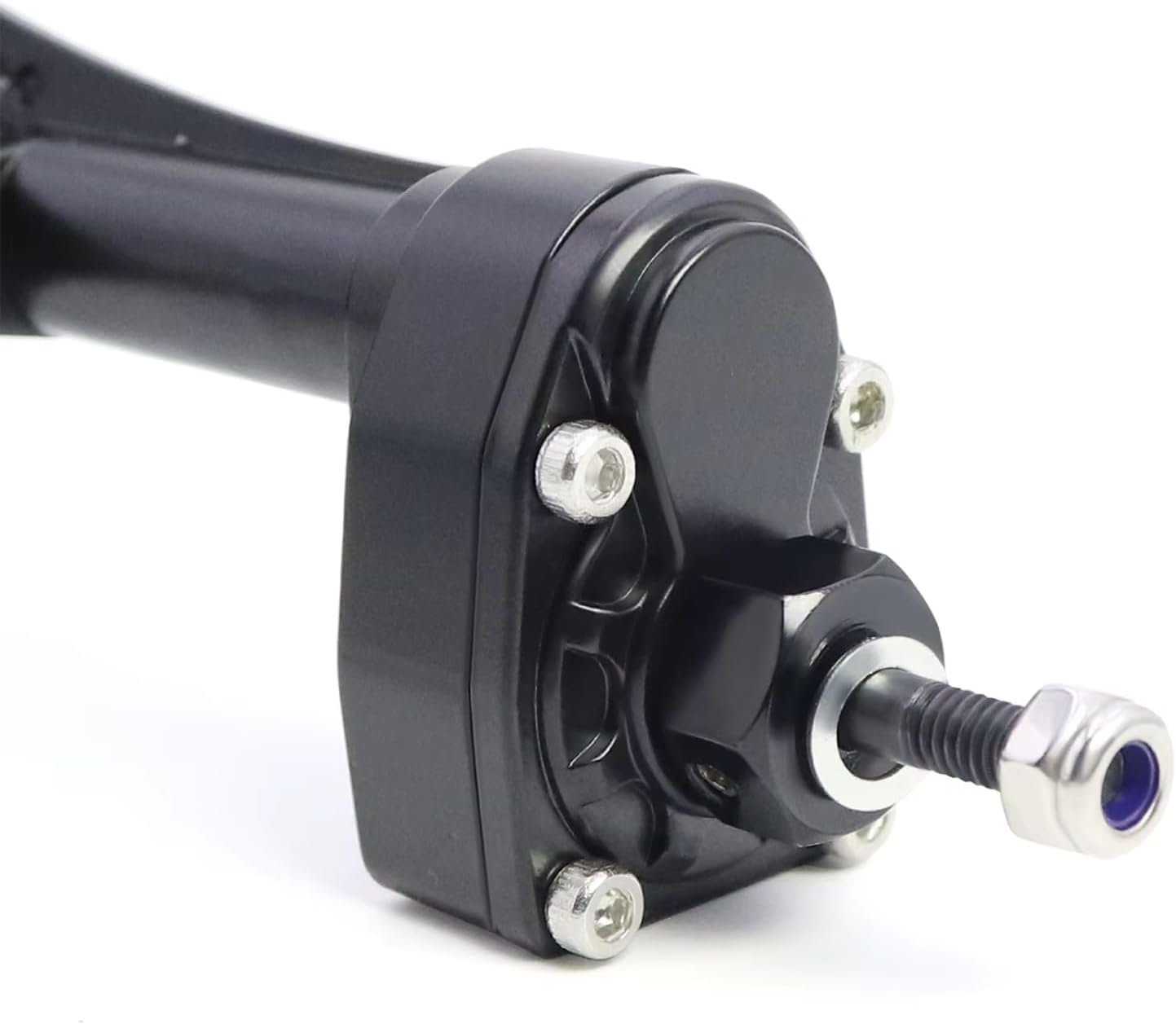 RC Axle Models For Axial For Capra 1.9 For Unlimited Trail For Buggy For UTB For Currie F9 1/10 Aluminum Front Rear Portal Axle RC Crawler Upgrade(Silver,1set)