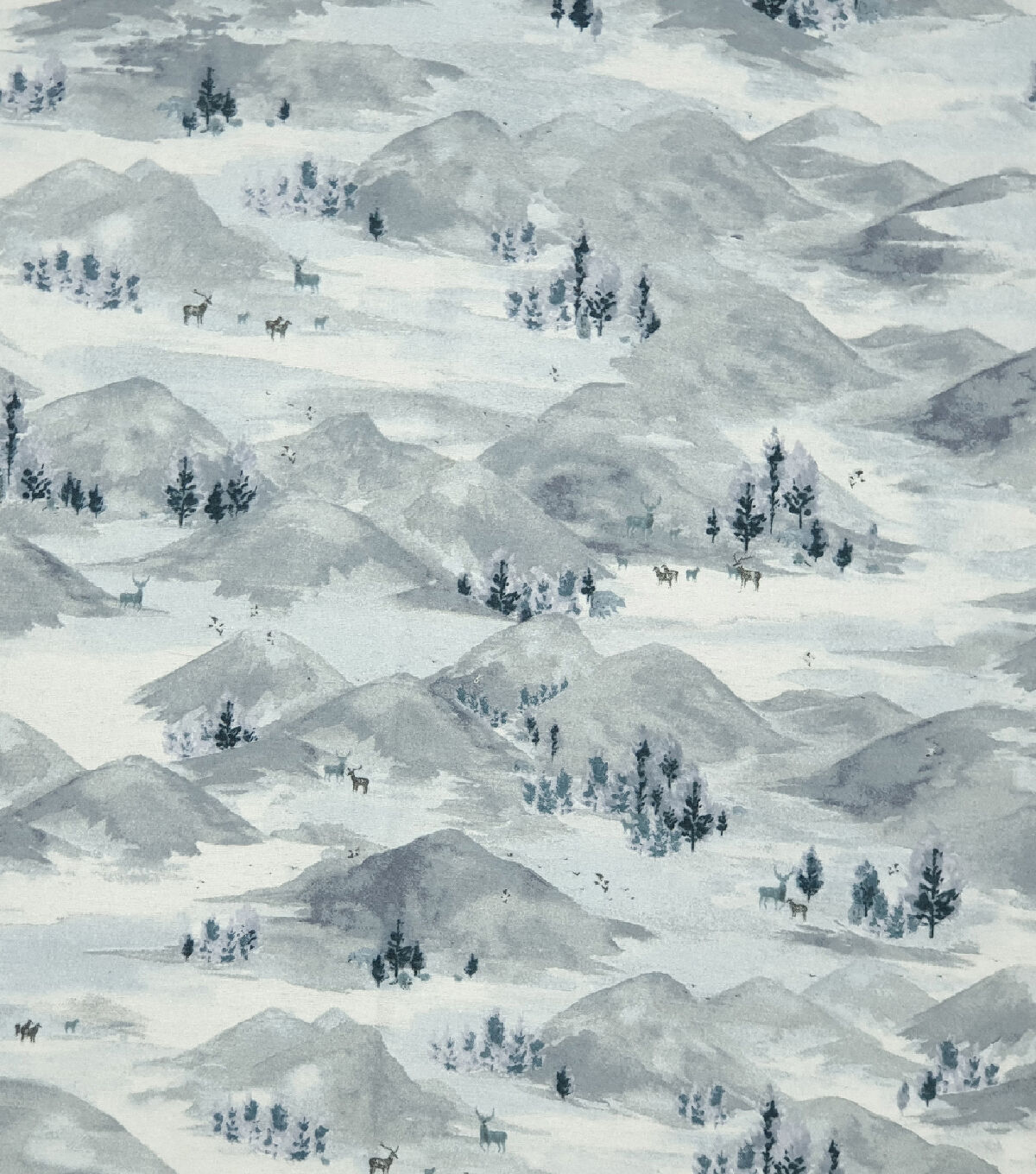 Mountains Super Snuggle Flannel Fabric