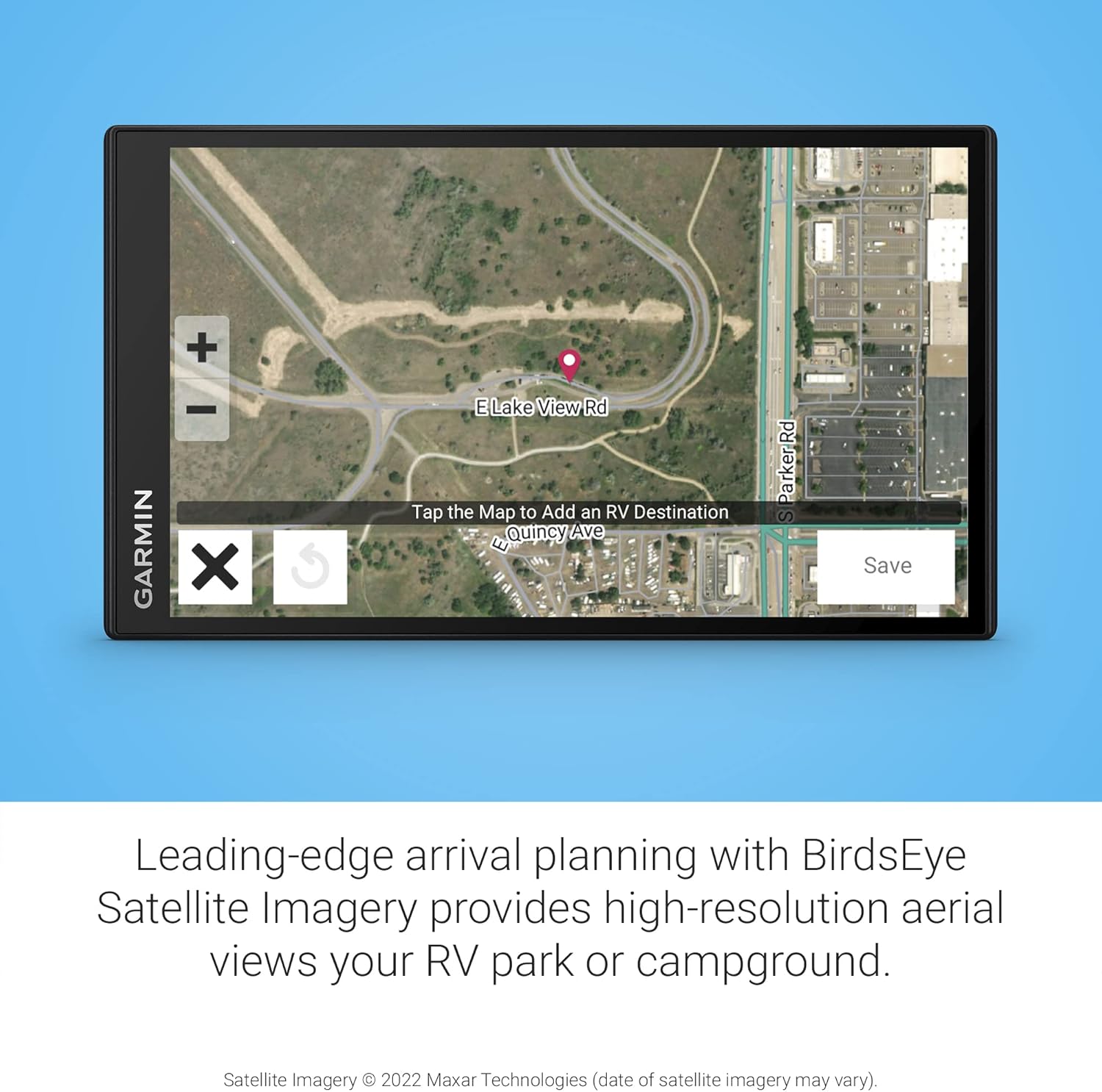 Garmin RV 795, Large, Easy-to-Read 7