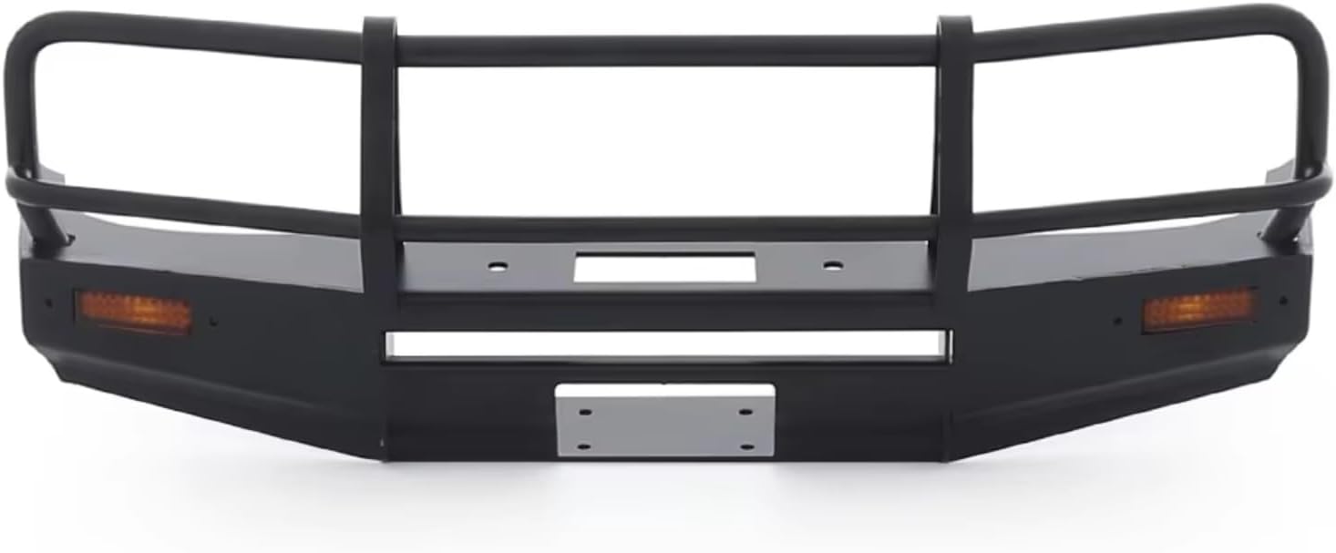 RC Car Accessories Compatible with RCRUN RUN80 1/10 RC Crawler Car Upgrade Modification Replacement Parts Accessories Metal Front Bumper