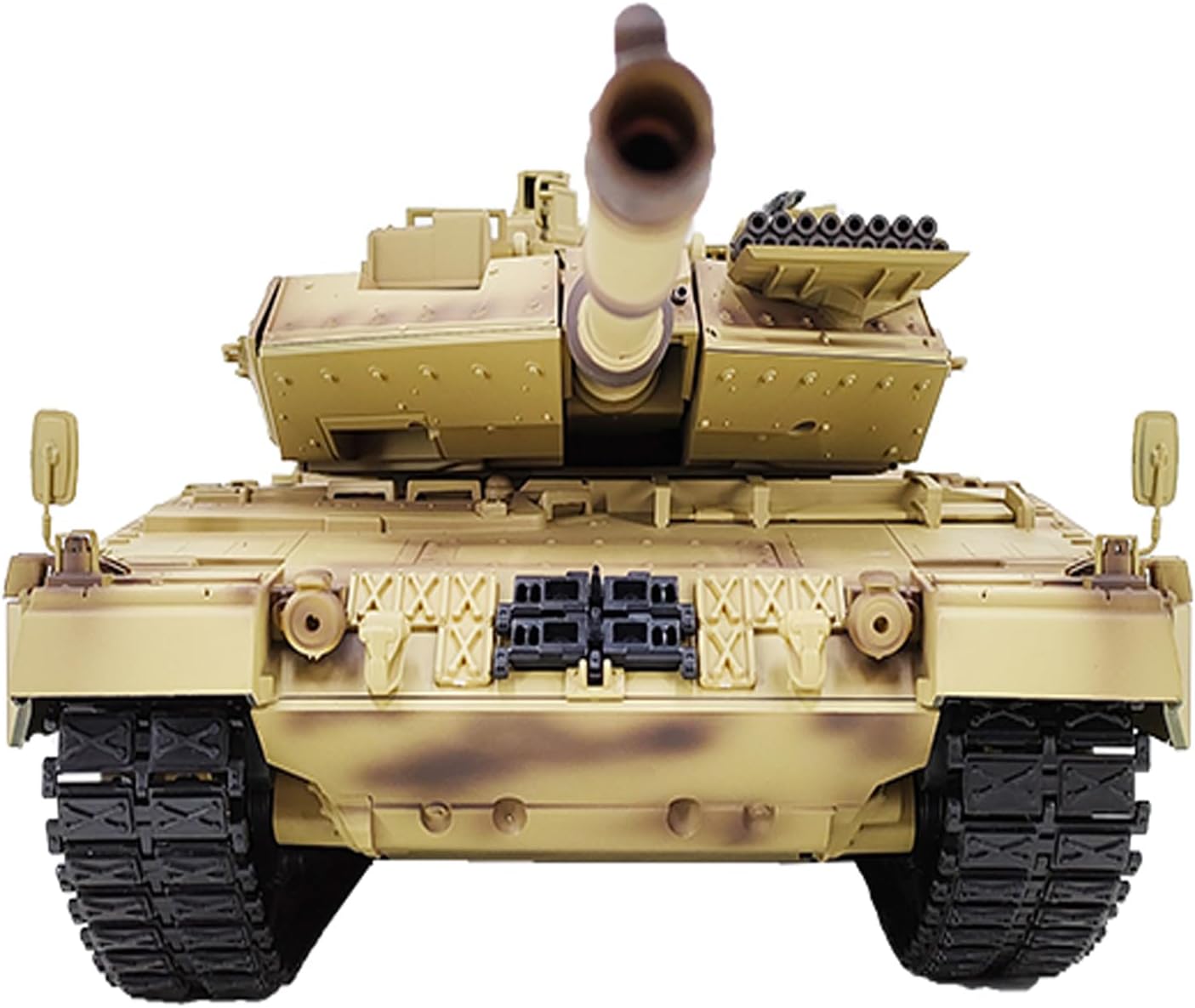27.2-Inch Large Remote Control Heavy Tank German Leopard 2A7 RC Battle War Military Vehicle Simulation Smoke Shooting Sound Effect Collection Entry-Level Model