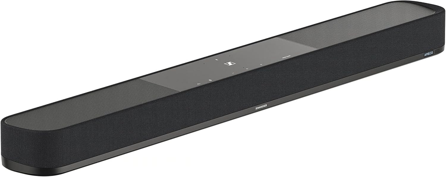 Sennheiser AMBEO Soundbar Plus for TV and Music with Immersive 3D Surround Sound