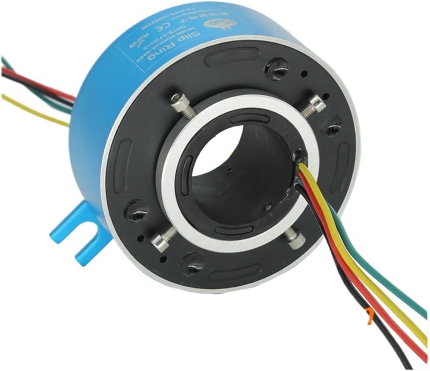 Manufacture Slip Ring 4 Wires Each 20A with bore Size 38.1mm Rotary Joint