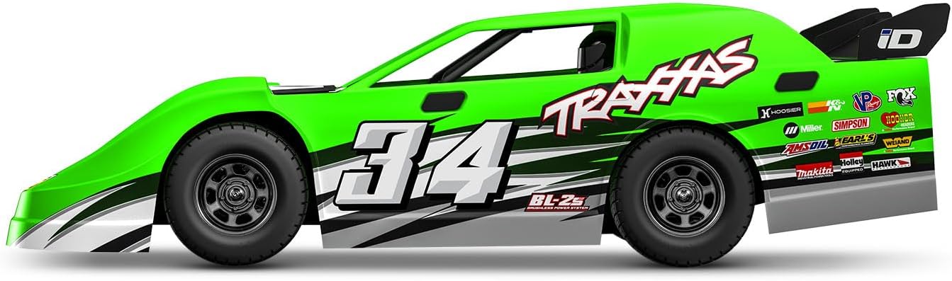 Traxxas Slash Late Model BL-2s Green