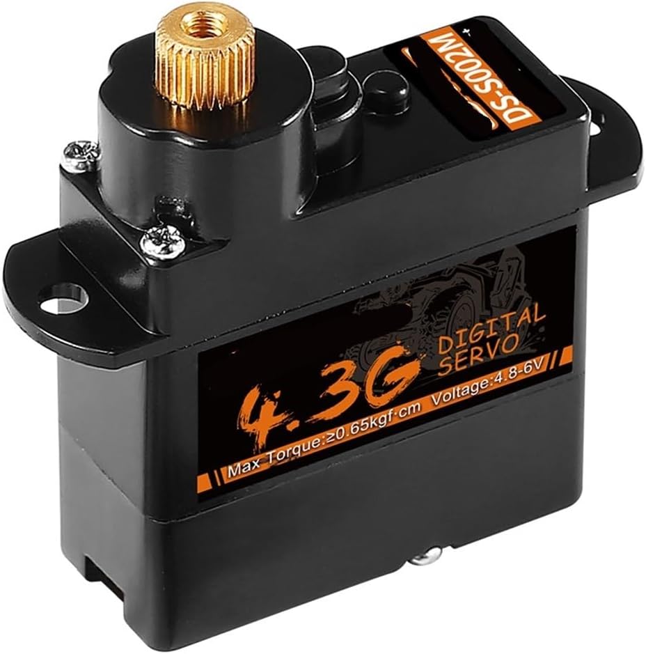 1/5/10/20PCS 4.3g Digital Servo Metal Gear Mini Servo(20PCS Metal 4.3g)