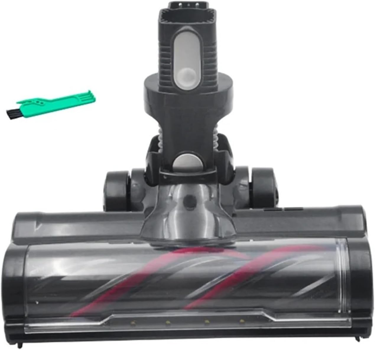 Electric Floor Brush Attachment With LED Dust Light - Soft Roller Brush Head Compatible With INSE N5/N5S/N5T, S66moosoo, M8 PLUS Vacuum Cleaners​