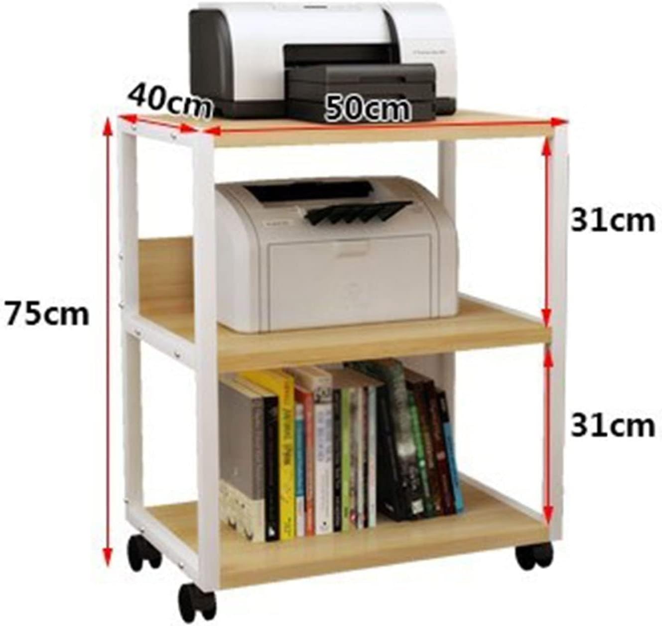 AV Media Stand Corner Shelf Wooden Corner Component Cabinet Stereo Audio Rack Tower Perfect For DVD Player/Game Console/TV Box/Cable Box/WiFi Router