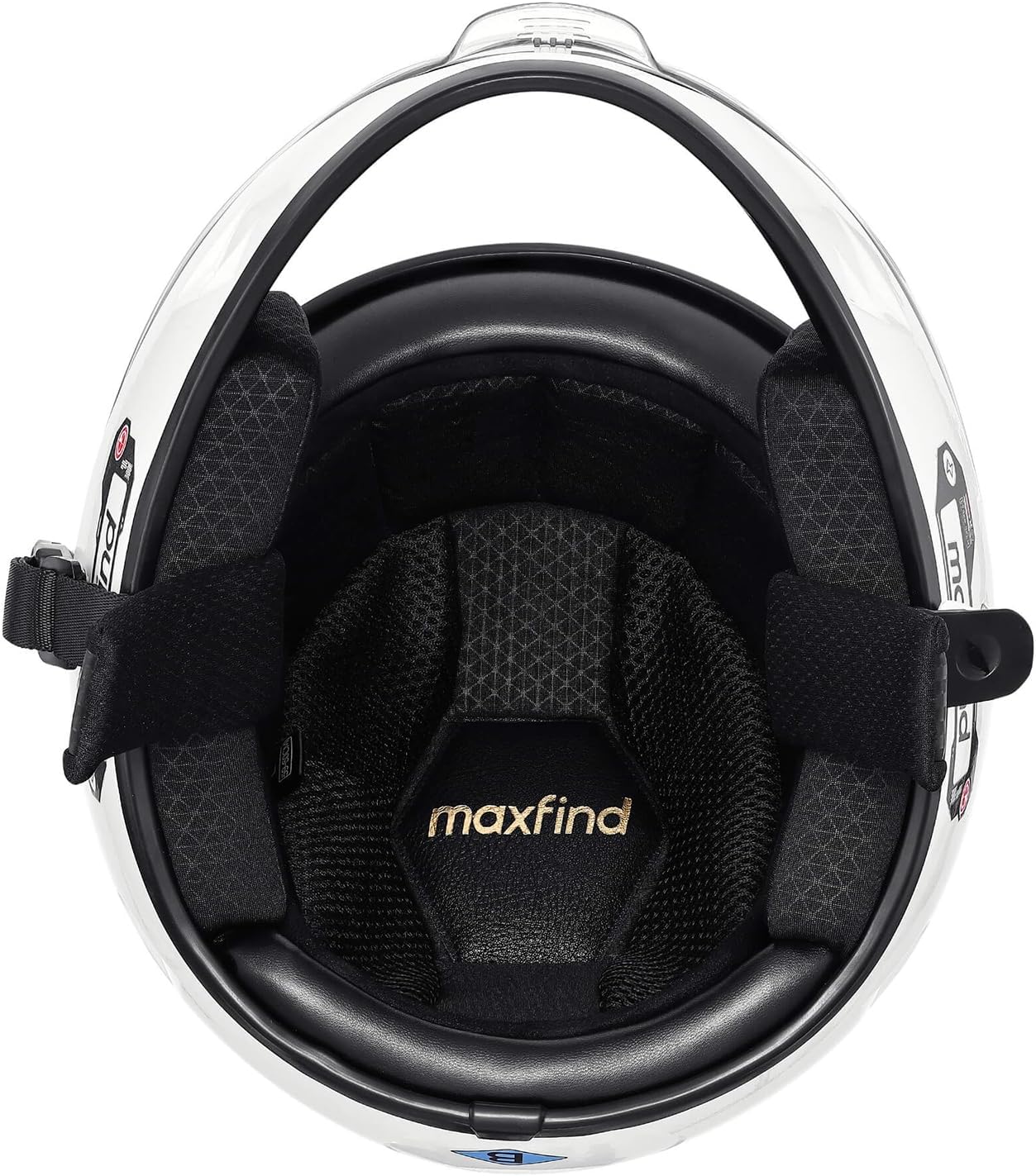 Maxfind Cyber Helmet Fiberglass Full Face Helmet for Electric Skateboards, Onewheel, Downhill Longboarding & Mountain Bike, Ultra-Lightweight 900g