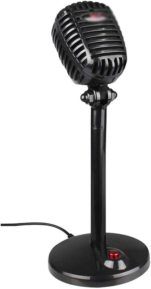 Computer Microphone Adjustable PC Laptop USB Microphone for Video Conference Live Streaming Recording Micro