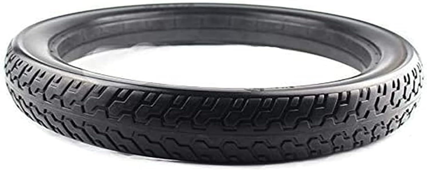 16 Inch Explosion-Proof Solid Tire for Electric Vehicles - Tubeless, Fits E-Bike, Electric Scooter, and Electric Bicycle - Non-Slip and Wear-Resistant
