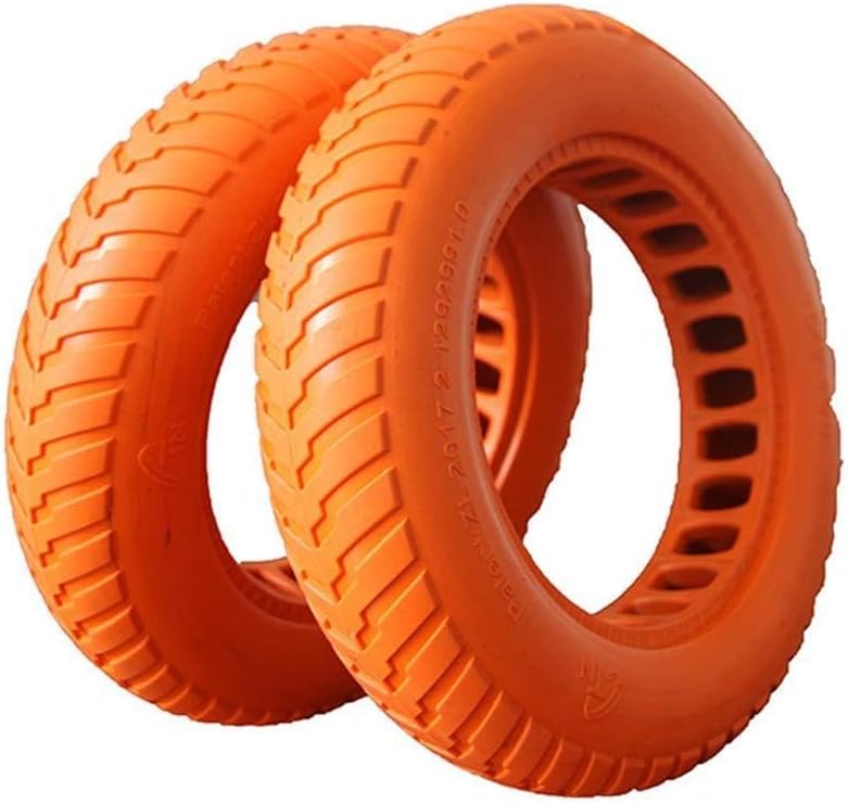 Electric Scooter Tires, 10X2.125 Non-Slip Wear-Resistant Tires, Explosion-Proof Hollow Shock Absorption, Maintenance-fre