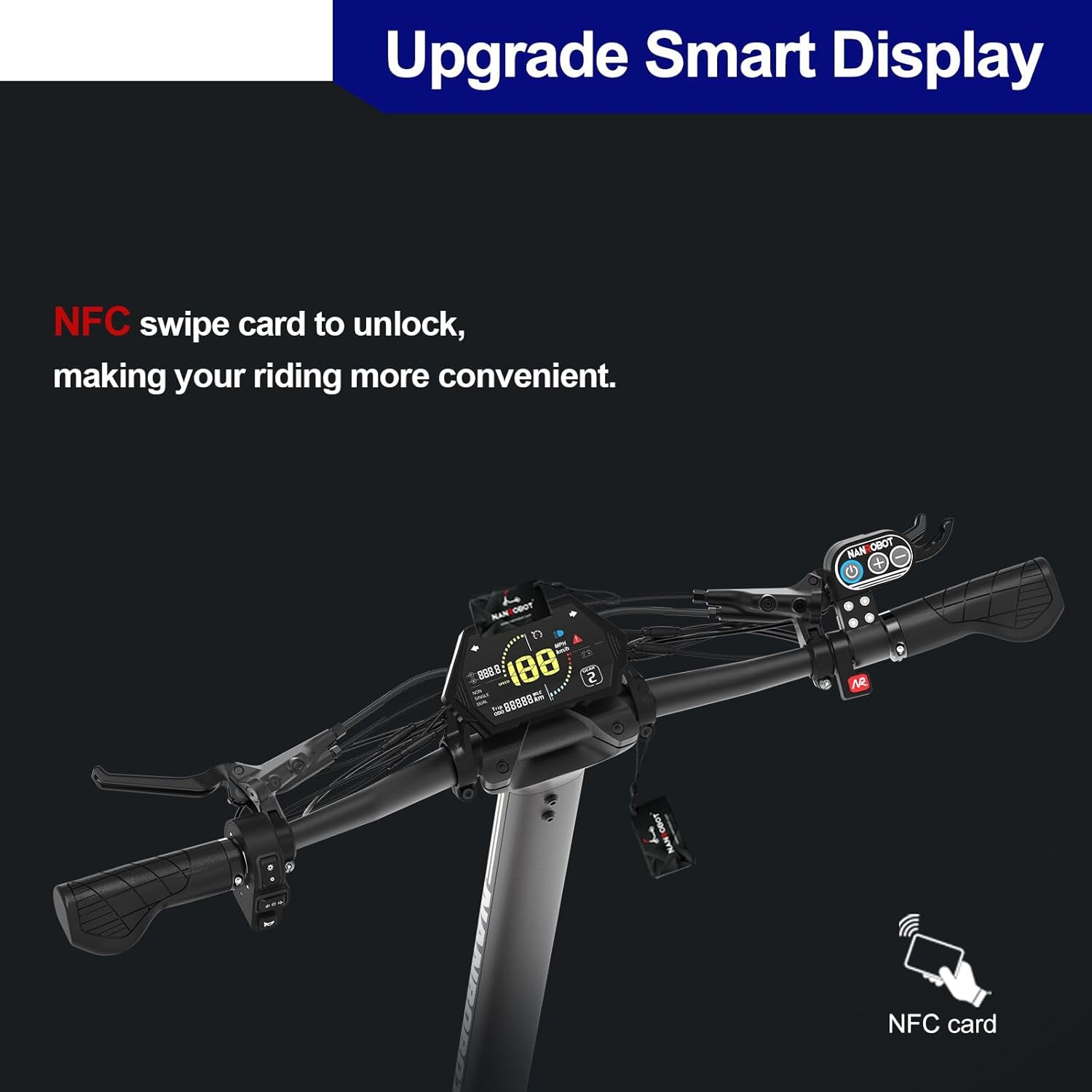 NANROBOT LS7+ Electric Scooters for Adults Fast 75mph Off Road EScooter Folding Waterproof 6000W Dual Motor EScooter with Suspension Kick Escooters 300lbs Load 45-85 Miles Dual Hydraulic Brake(Nutt)