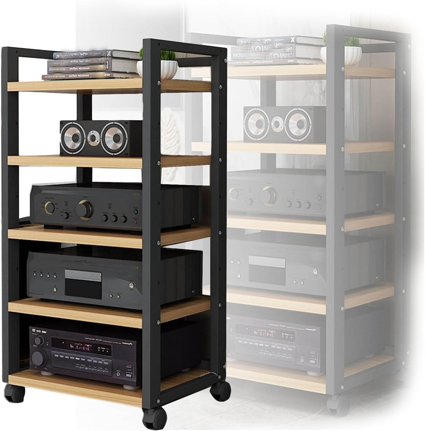 KIYILIHI Audio Media Rack