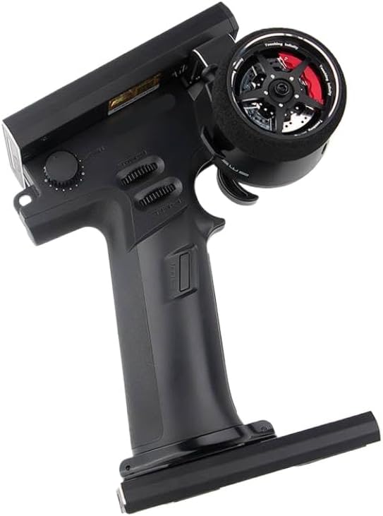 Radio Transmitter 2.4GHz 8CH 3.5 Inch Color IPS Touch Screen with FGR4S V2.0 Receiver Compatible with Noble NB4+ RC Car Boat