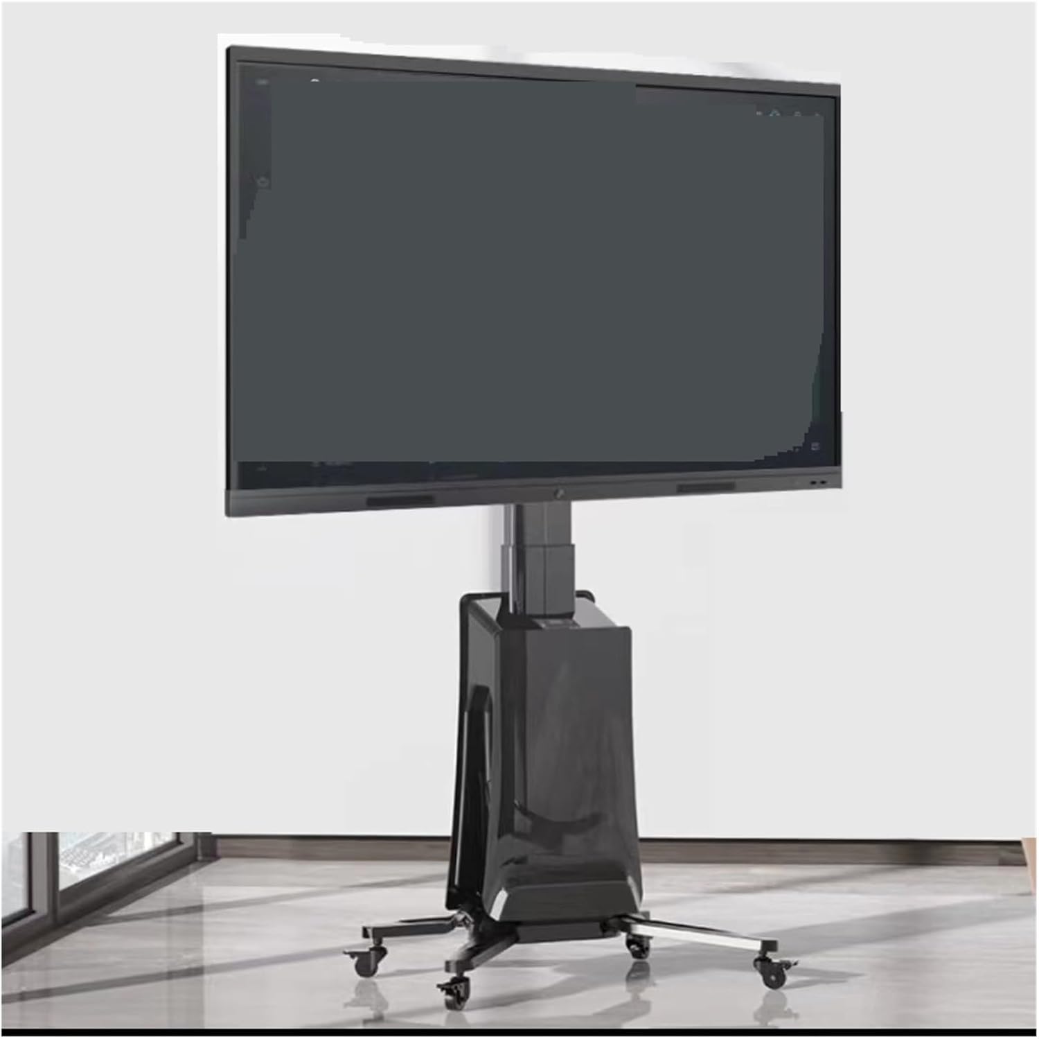 G85 55-85 inch floor-standing TV bracket remote control lifting mobile rack touch machine bracket