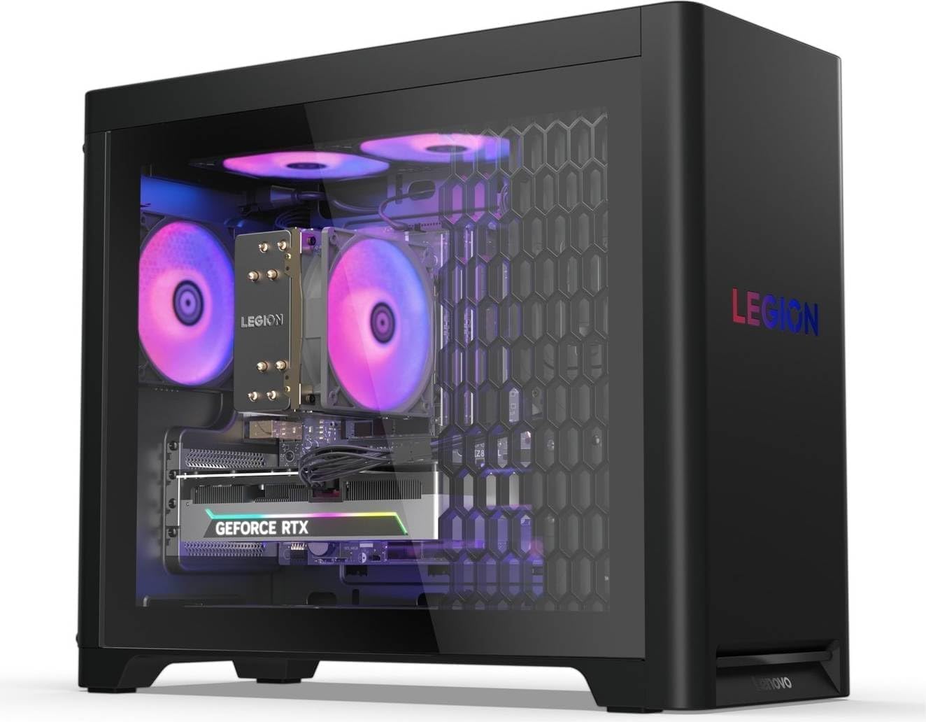 Lenovo 2025 Legion T5 Gen 10 Gaming Desktop Computer, AMD Ryzen 7 7700X(Up to 5.4GHz), NVIDIA RTX 5070 12GB GDDR7, 64 GB DDR5, 2 TB SSD, Wi-Fi 6E, Bluetooth, Windows 11 Pro, w/Gaming Mouse