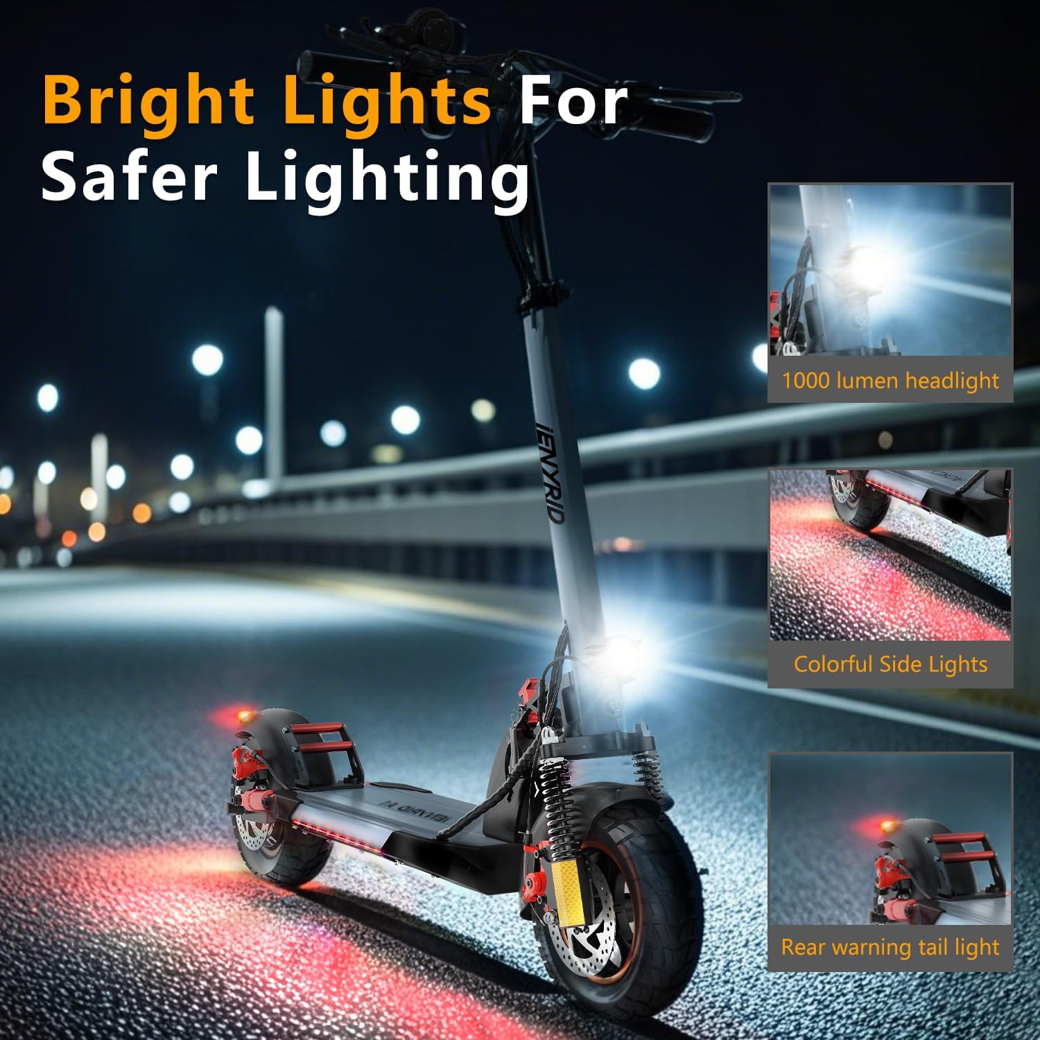 A1 Electric Scooter for Adults,800W High Motor Up to 28MPH&25Miles Long Range Commuting Electric Scooter,10