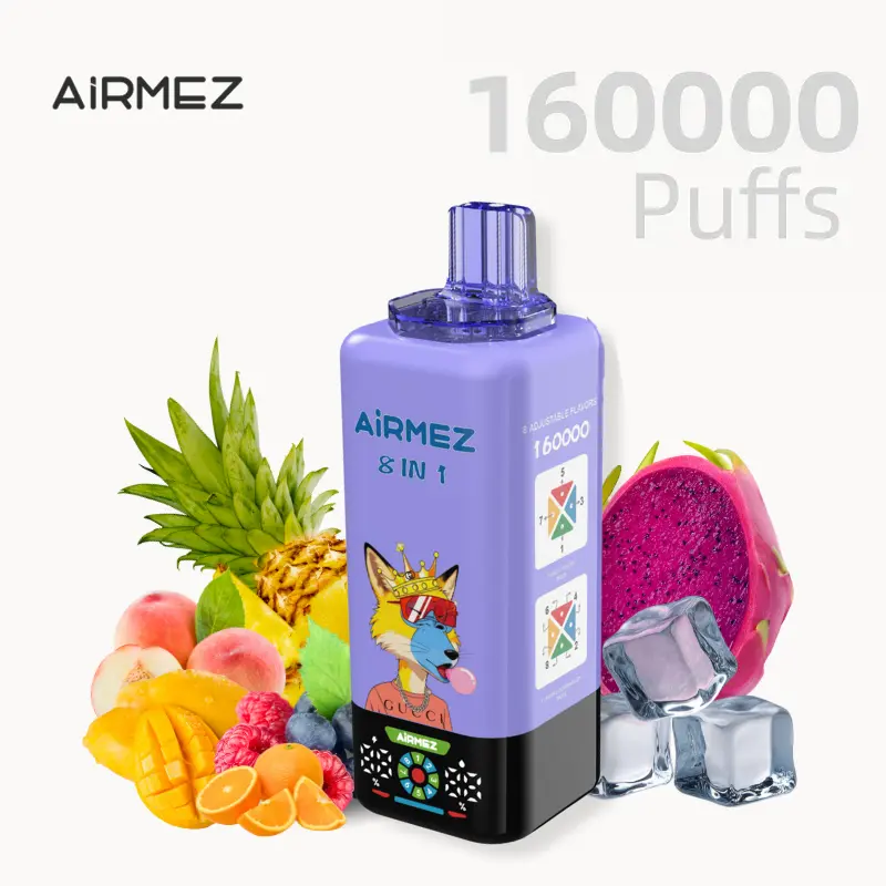 🔥AIRMEZ FOX 160K 8 in 1 (10pcs) - MYEU VAPES