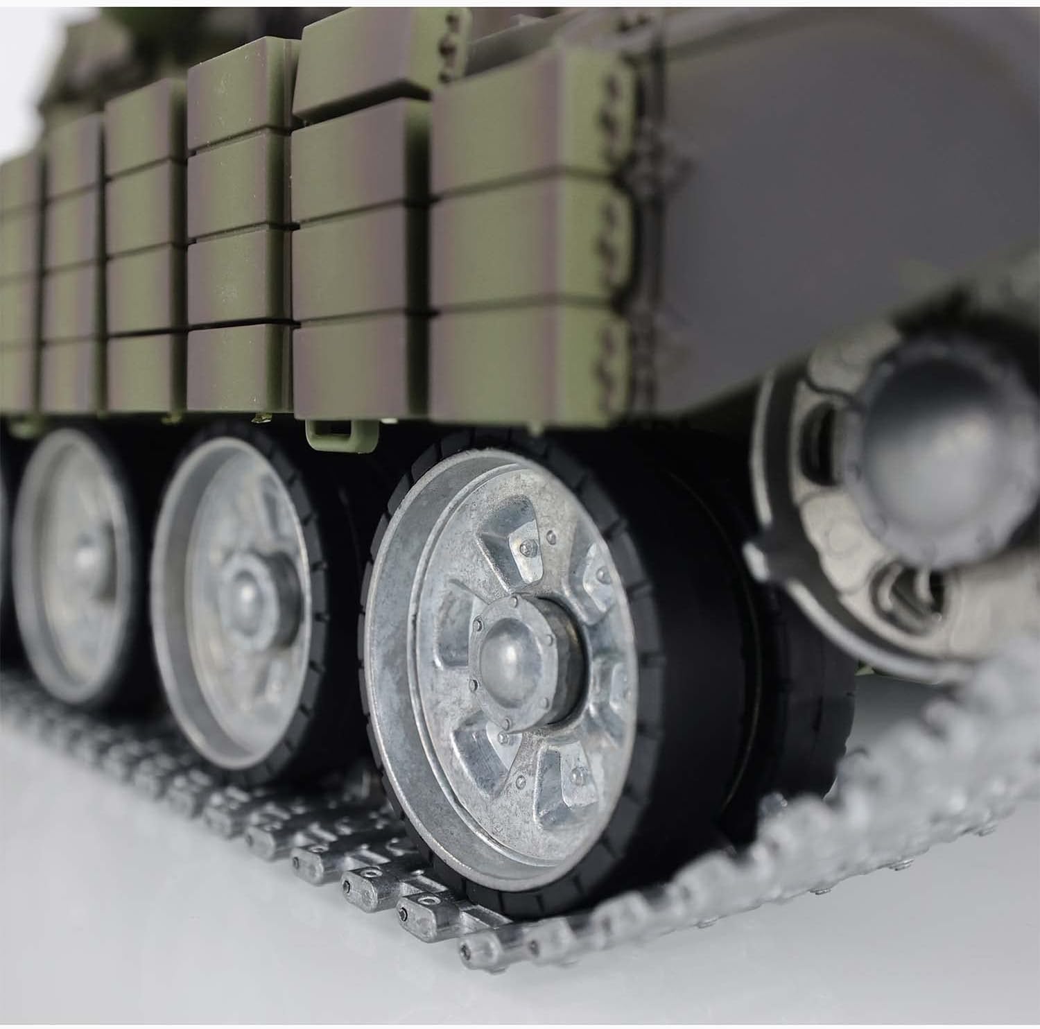Toucan RC Hobby Henglong T72 RC Battle Tank 1/16 RTR 7.0 Mainboard 3939 Armor Metal Tracks Wheel