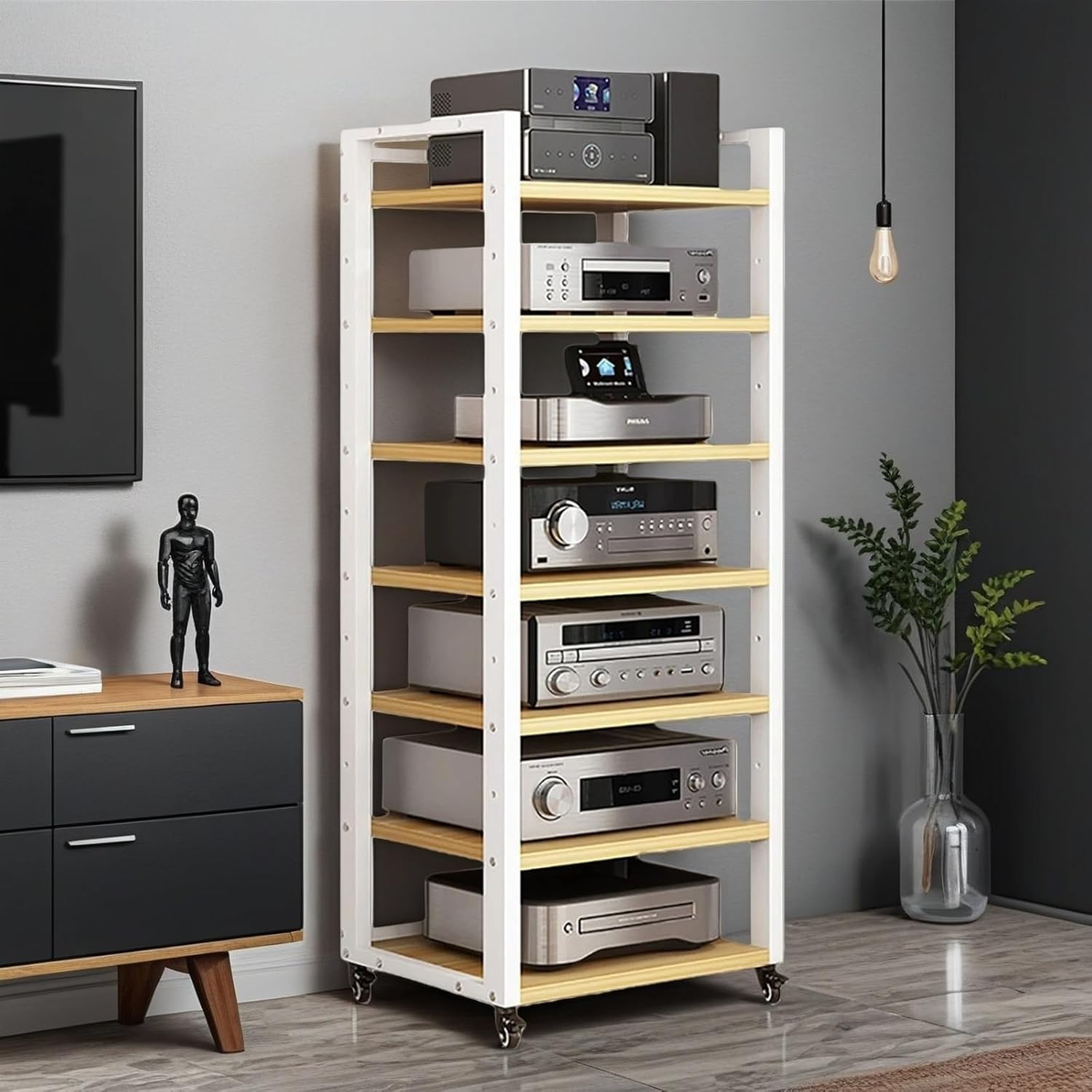 OVZXSD 7-Tier Av Media Stand