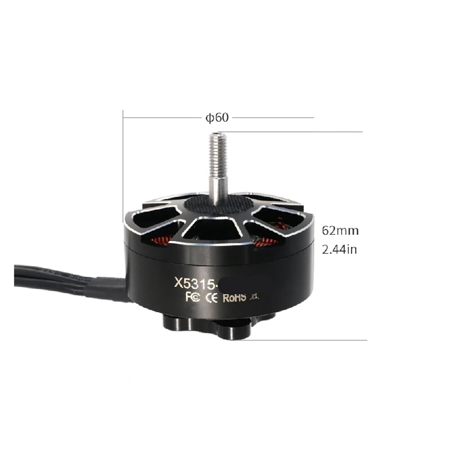 4 Pieces/Batch X5315 brushless Motor 250KV 340KV 420KV 500KV(4PC-X5315 500KV)