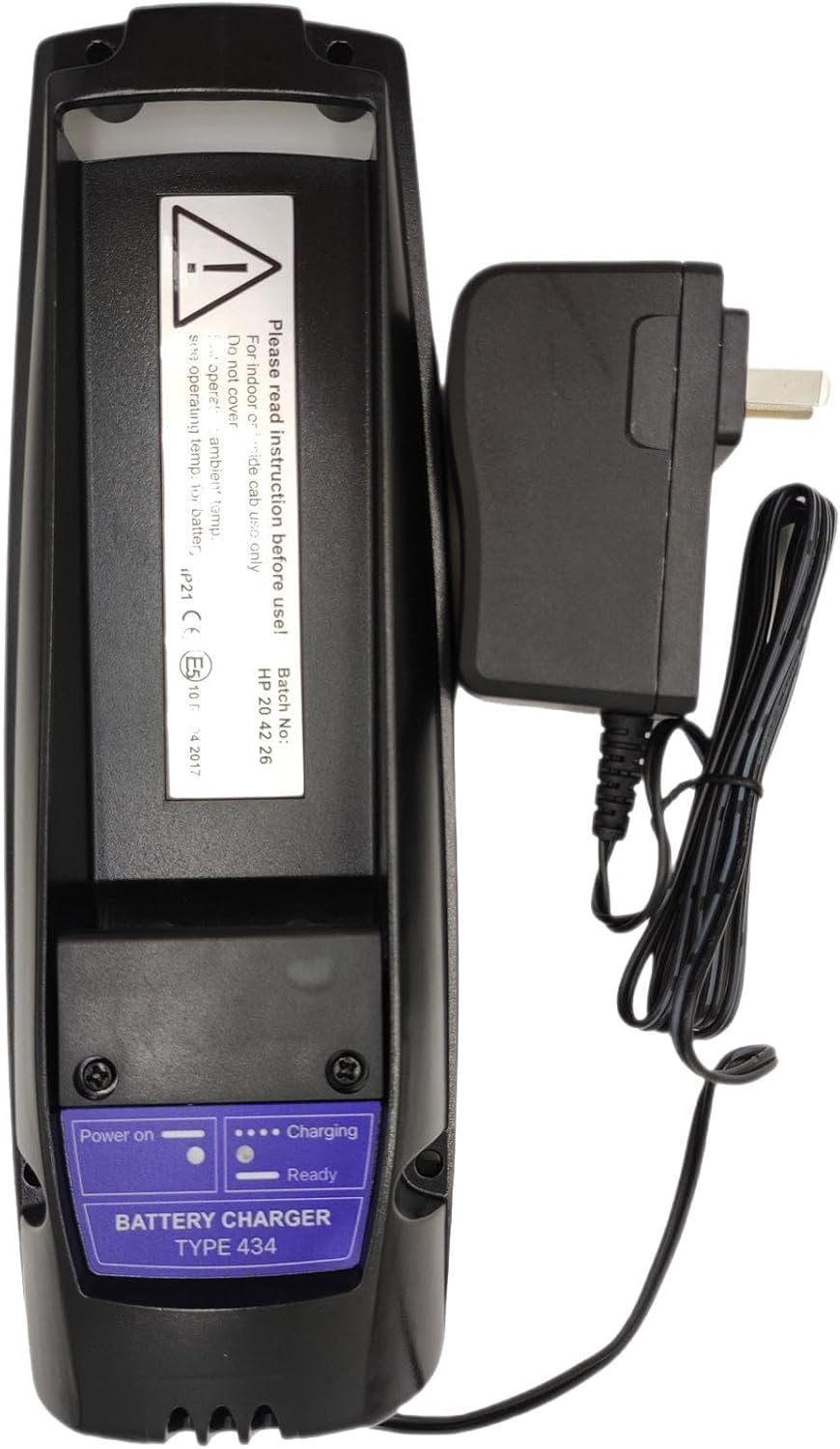 AC 100-240V Battery Charger Type 434 for 7.2V Scanreco 590 960 RC400 592 593 EEA2512 RSC7220 Battery (Direct Charger)