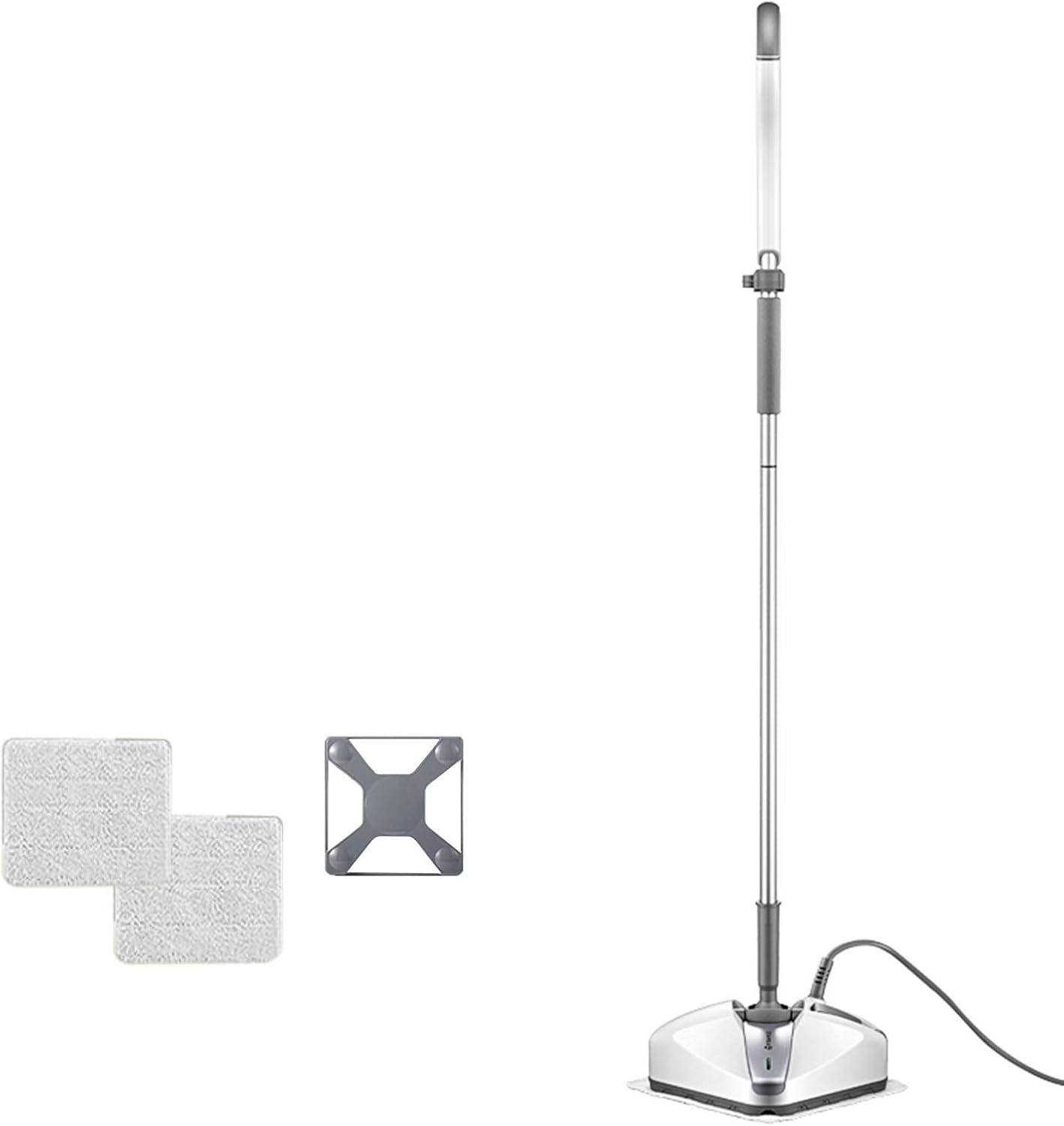 Household Steam Mop Handheld Cleaner Vertical Multi-Purpose Carpet Floor Cleaner Hard Floor And Area Carpet Carpet Rack White