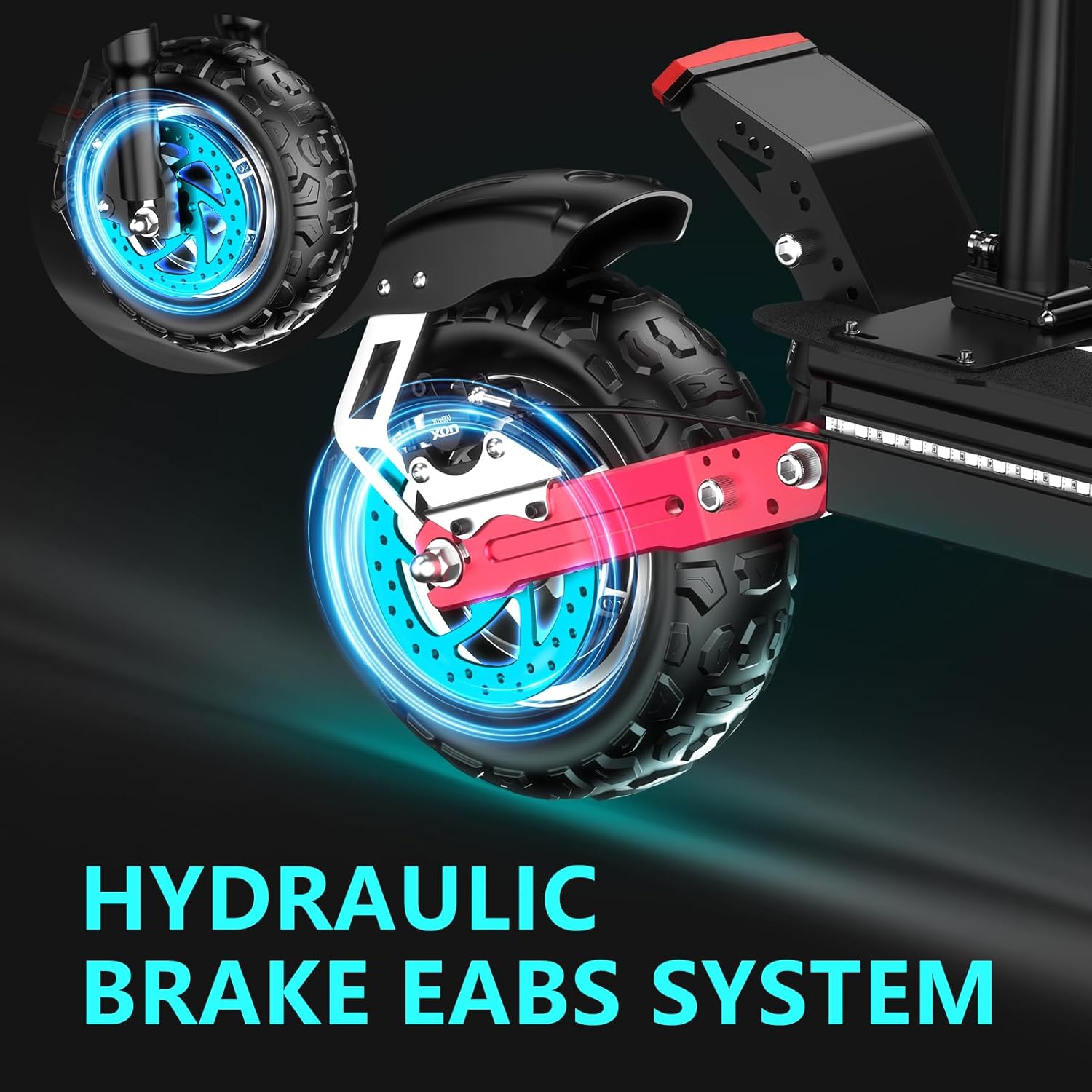 H1 GEN2 Electric Scooter for Adults 5600W Dual Motor Up to 50MPH,Battery Range to 55Miles Fast Sports Escooter 11