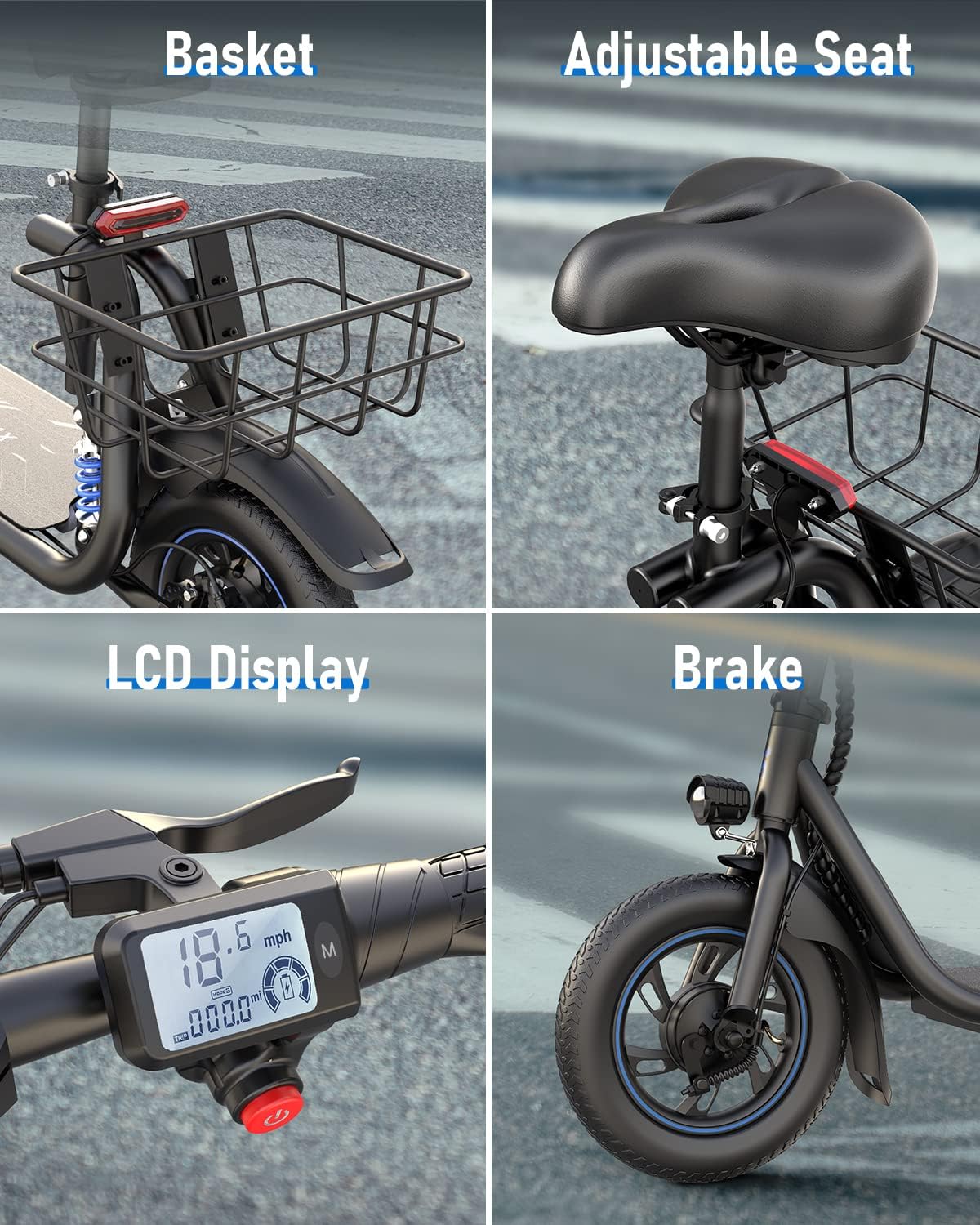 URBANMAX C1 Pro Electric Scooter with Seat