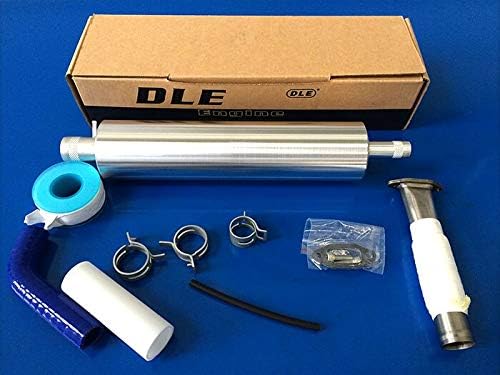 RC Long Muffler Canister Exhaust Set & Parts For 35RA Engine - (Color: Muffer)