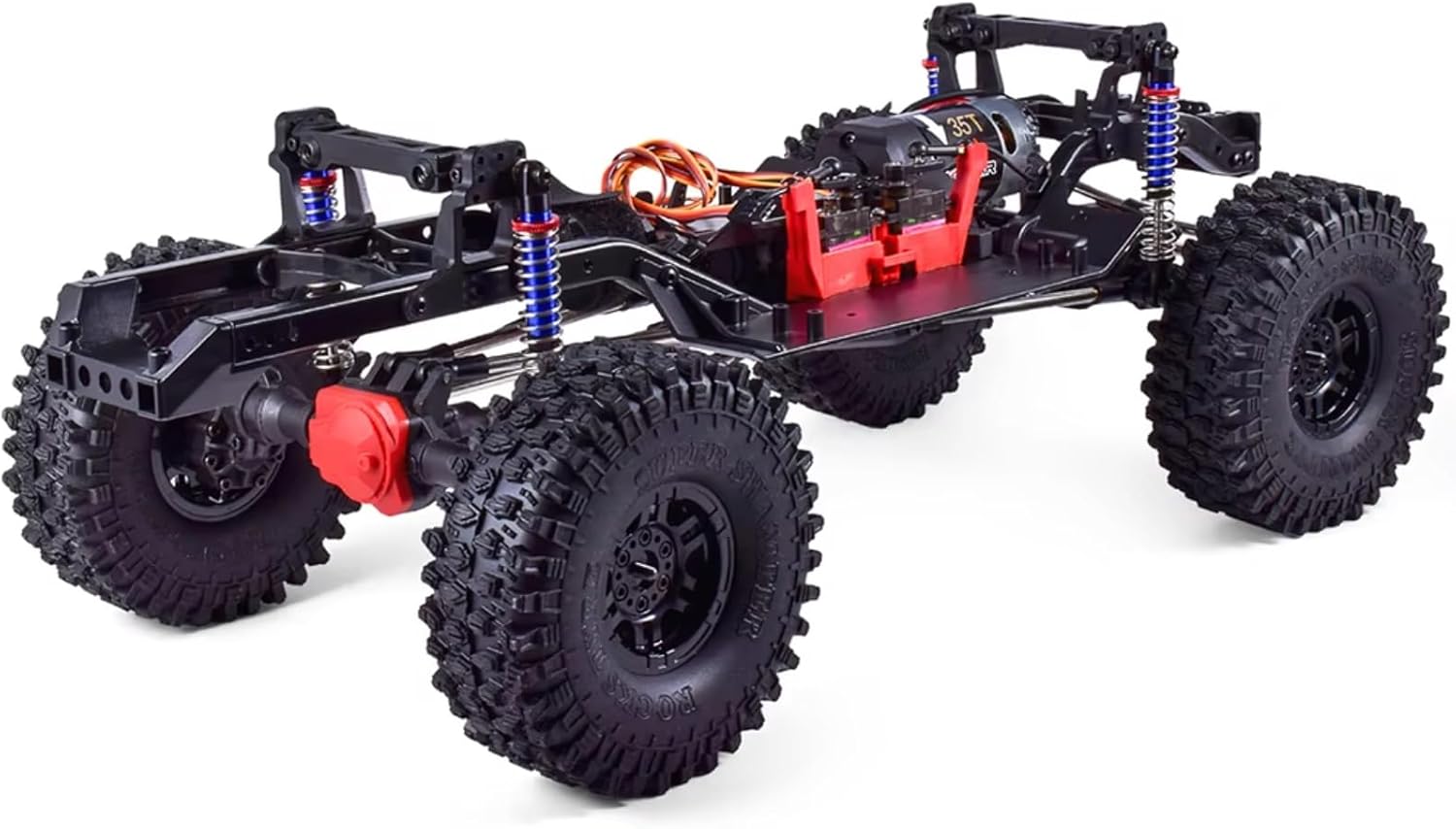 For Traxxas For TRX-4 1/10 RC Car DIY Parts RC 313mm 2-Speed Axle Transmission For Chassis Frame With Differential Portal RC Crawler Frame(With Tires)
