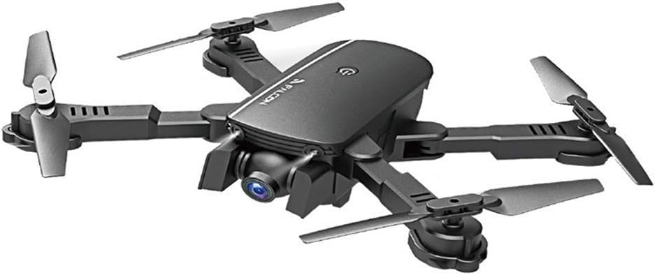 Dronewith 4K HD Camera Live Video 120deg Wide-Angle WiFi RC Nano Quadcopter w/Altitude Hold Headless Mode 3D Flips One Key Return and Speed Adjustment Black 1080P (Black 720p)